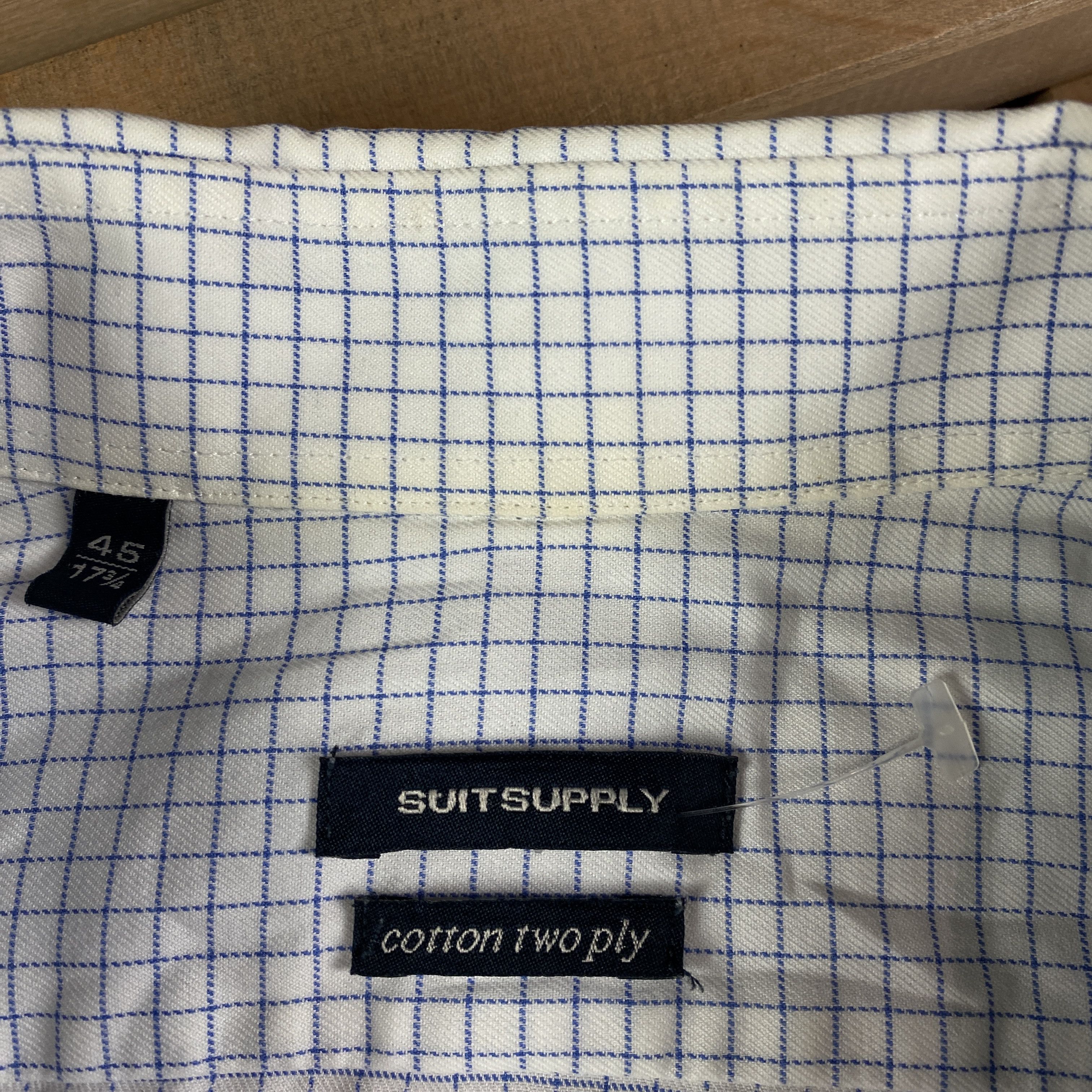 Suitsupply Mens Shirts Long Sleeve Suitsupply Size 45-17 3/4 Size US M / EU 48-50 / 2 - 5 Thumbnail