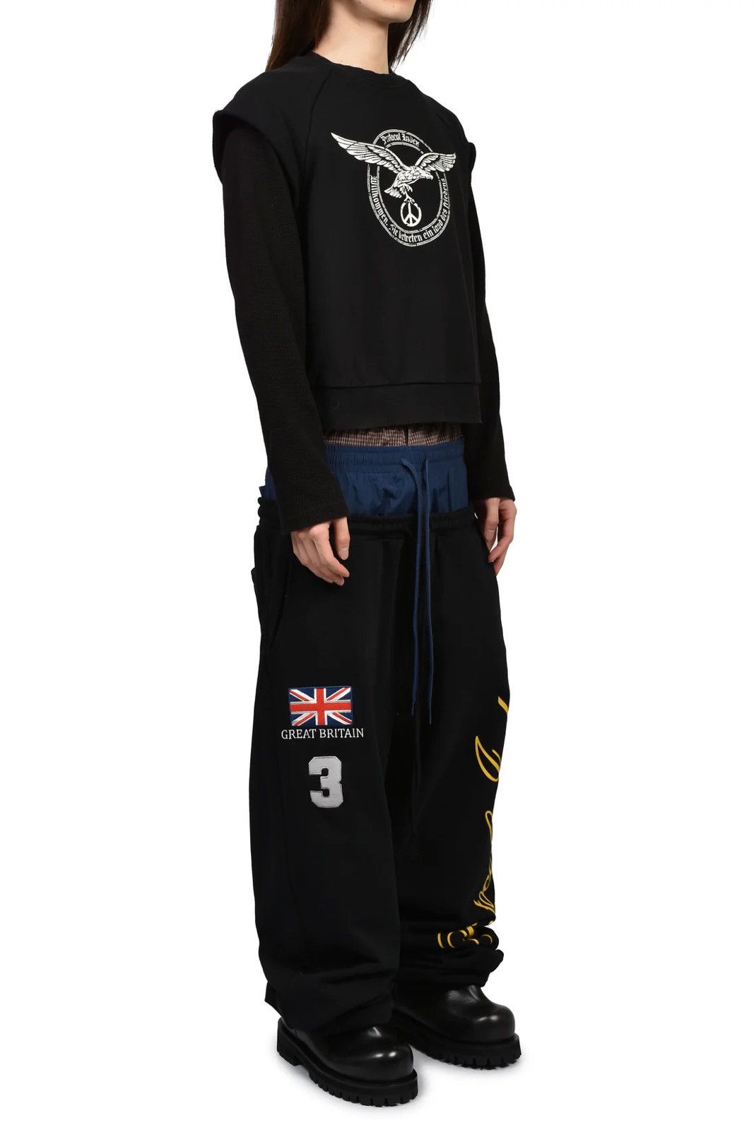 PROJECT G/R Protocol Index 3 LAYERED SWEAT PANTS PROJECT GR Size US 32 / EU 48 - 9 Thumbnail