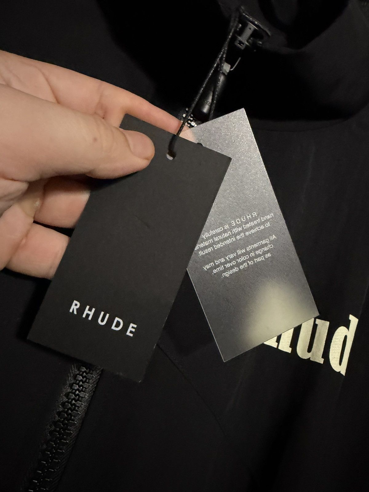 Rhude Black and White Track Jacket Size US XXL / EU 58 / 5 - 6 Thumbnail