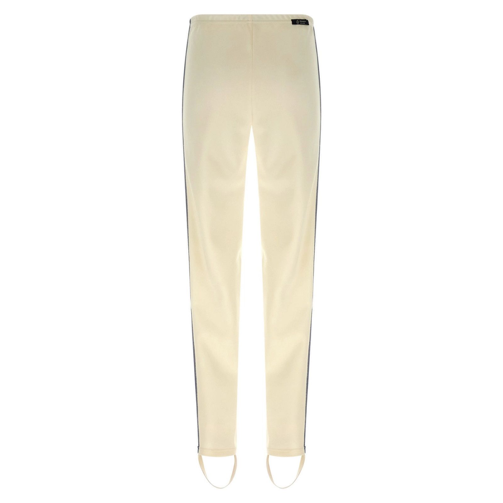 Prada PRADA White Polyester Pants New & Authentic (Women's size:4; Size 27" / US 4 / IT 40 - 2 Thumbnail