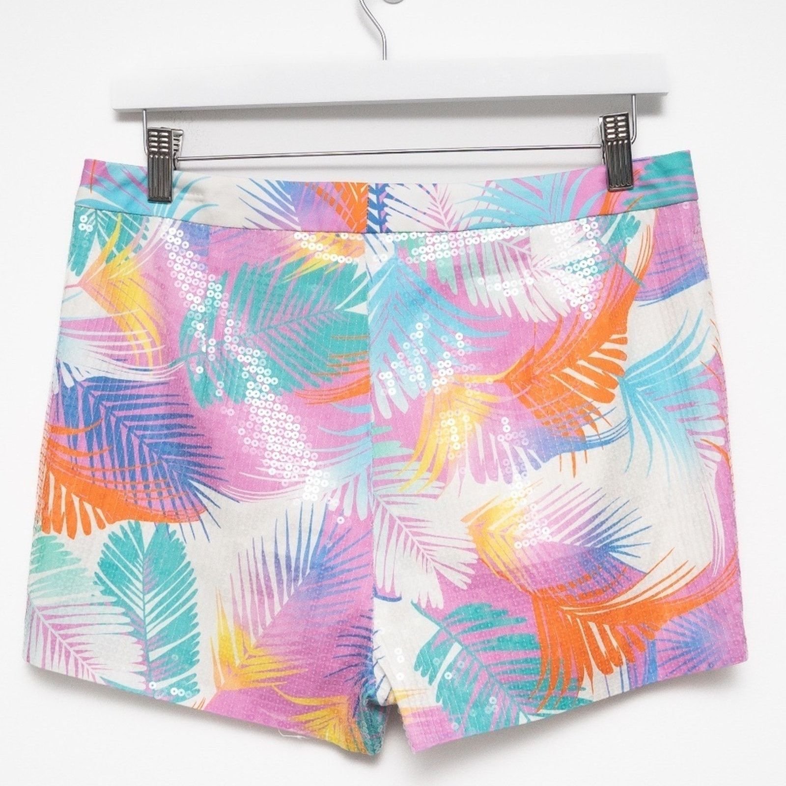 Le Superbe Le Superbe. Revolve. Tropical Sequin Shine Shorts. Size 30" / US 8 / IT 44 - 3 Thumbnail