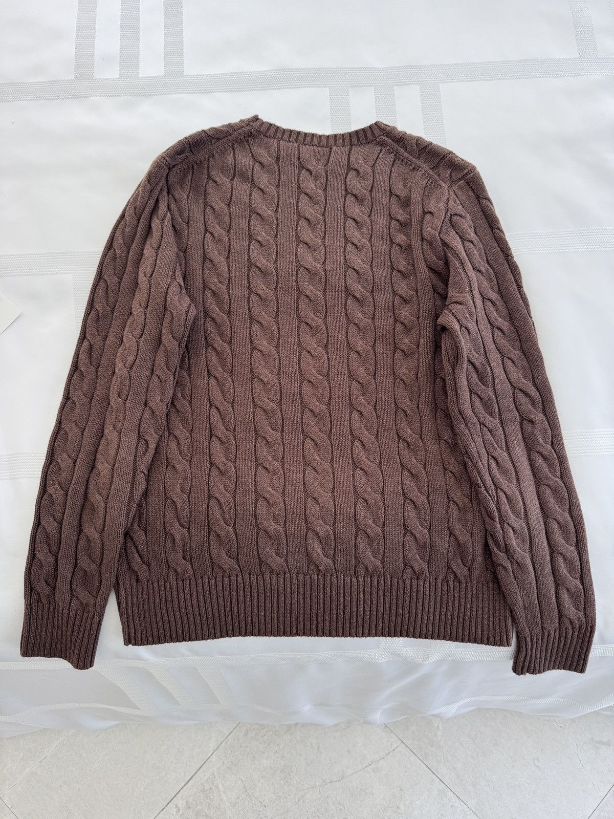 Ralph Lauren Ralph Lauren Cable-knit Cotton Crewneck Sweater Size US S / EU 44-46 / 1 - 7 Thumbnail