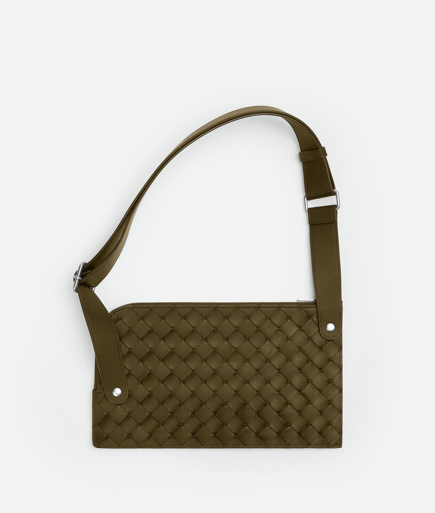 Bottega Veneta o1n1vont0225 Size: OS / Intrecciato Sling Bag in Olive Green Size ONE SIZE - 2 Thumbnail