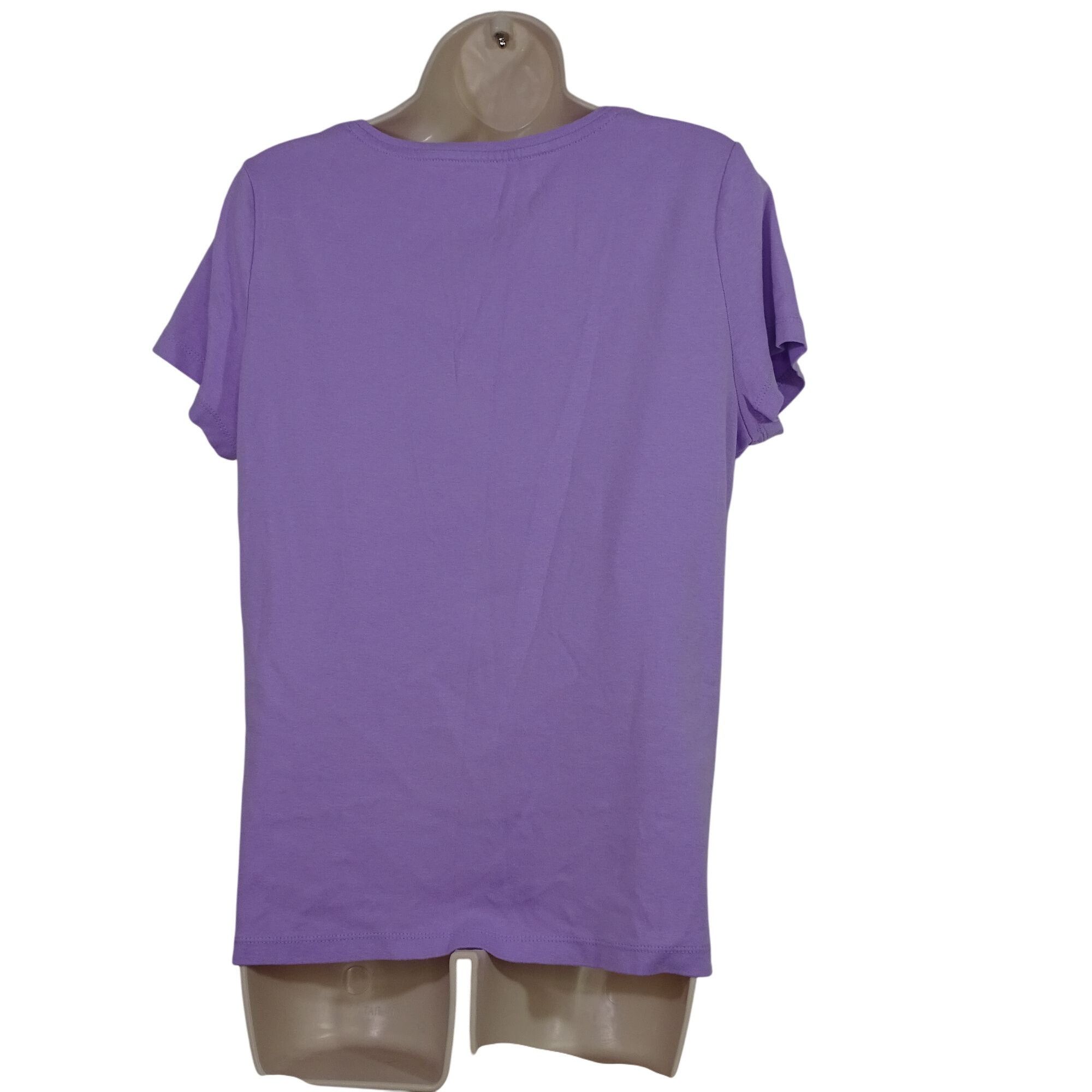 Other Lot of 2 St Johns Bay Basic Cotton T-Shirt Women Size L Size L / US 10 / IT 46 - 4 Thumbnail