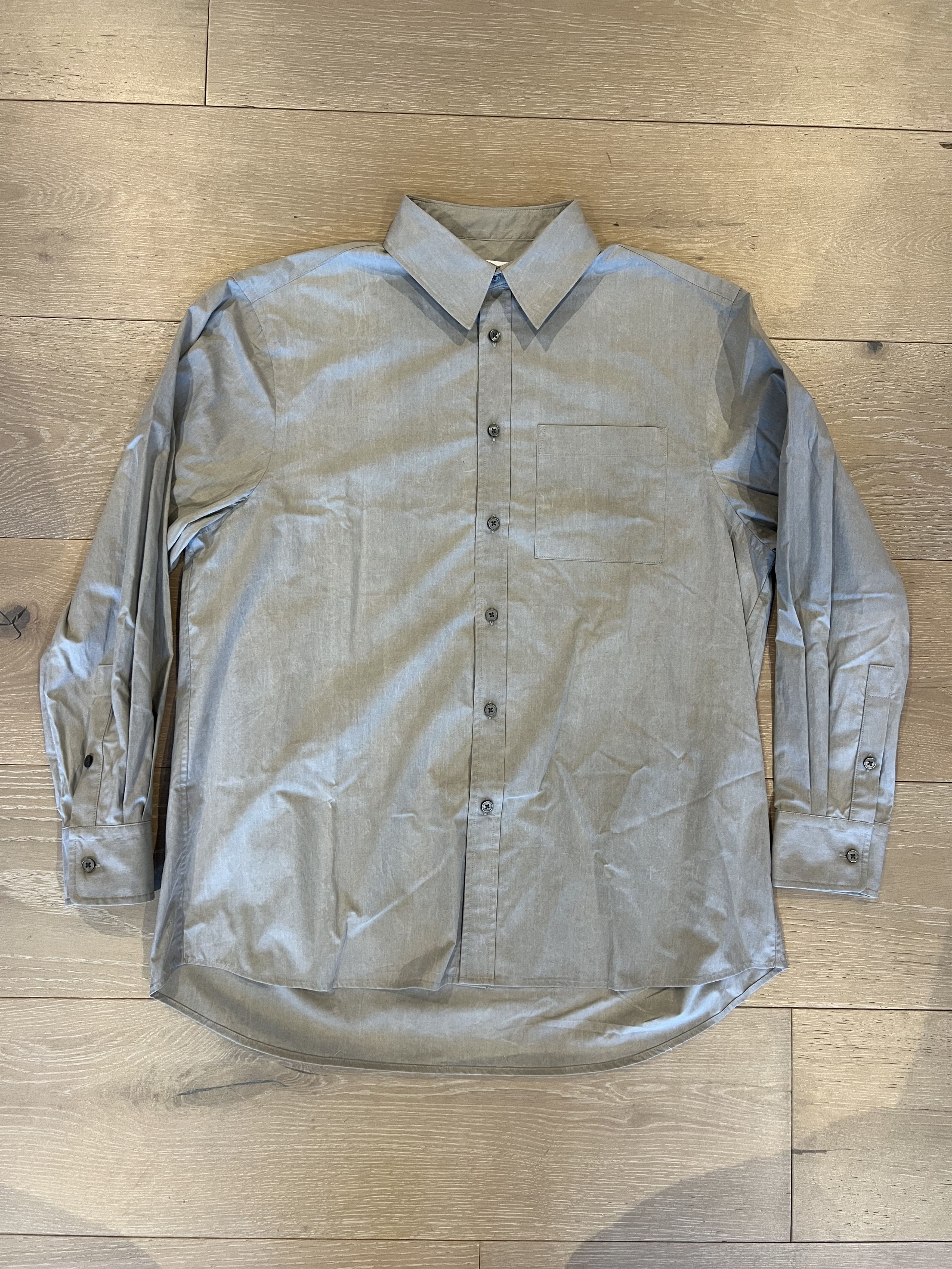 Colbo 💚 1/15 Colbo NYC TK Shirt Washed Gray Cotton X-Small NEW Size US XS / EU 42 / 0 - 4 Thumbnail