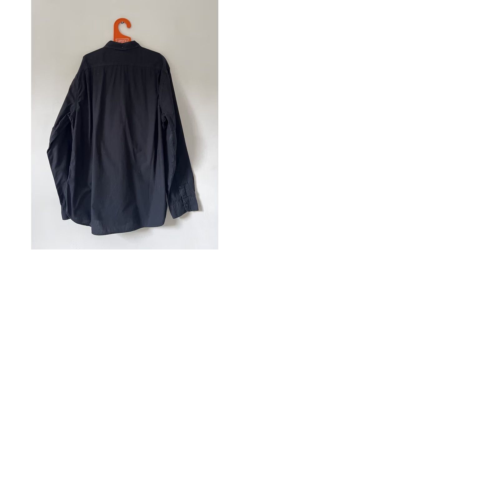 Levi's VINTAGE Levi's US Navy Deck Shirt XL Black Button-Up Mens Size US XL / EU 56 / 4 - 11 Thumbnail