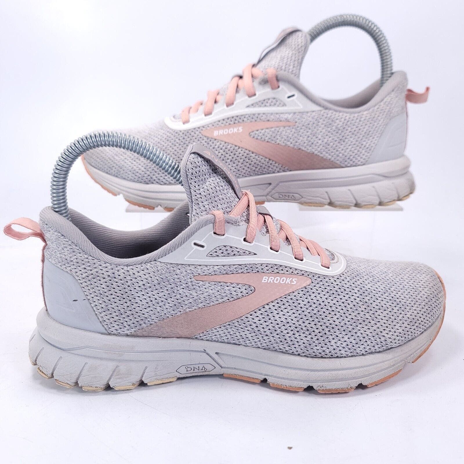 Brooks Brooks Anthem 3 Shoe Womens Size 7 1203231B107 Gray Pink Size US 7 / IT 37 - 5 Thumbnail