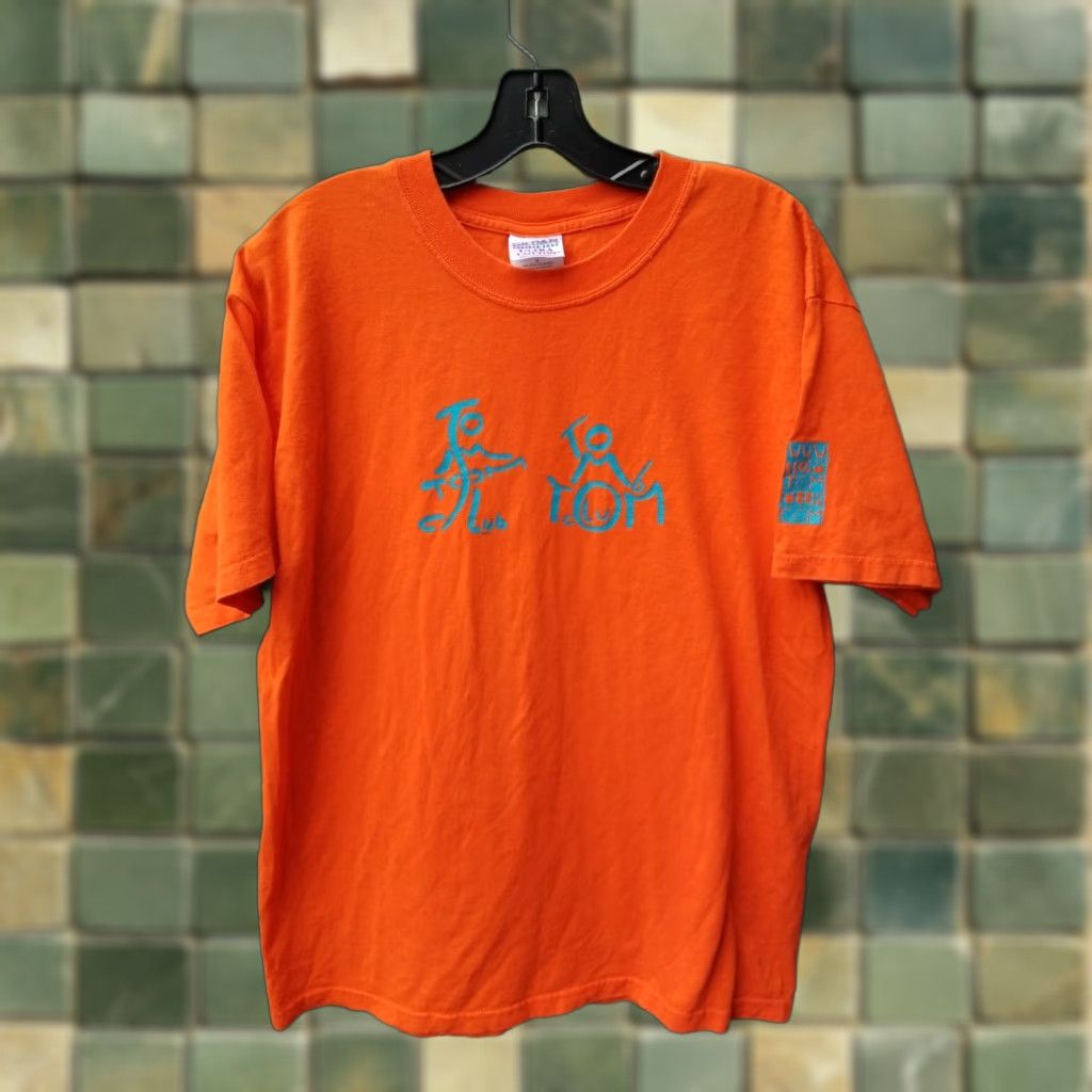 Vintage VINTAGE TomTom Club RESPECT DUE THE GOOD BAD FUNKY Concert Shirt Men L Orange Shirt Mens Size US L / EU 52-54 / 3 - 1 Thumbnail