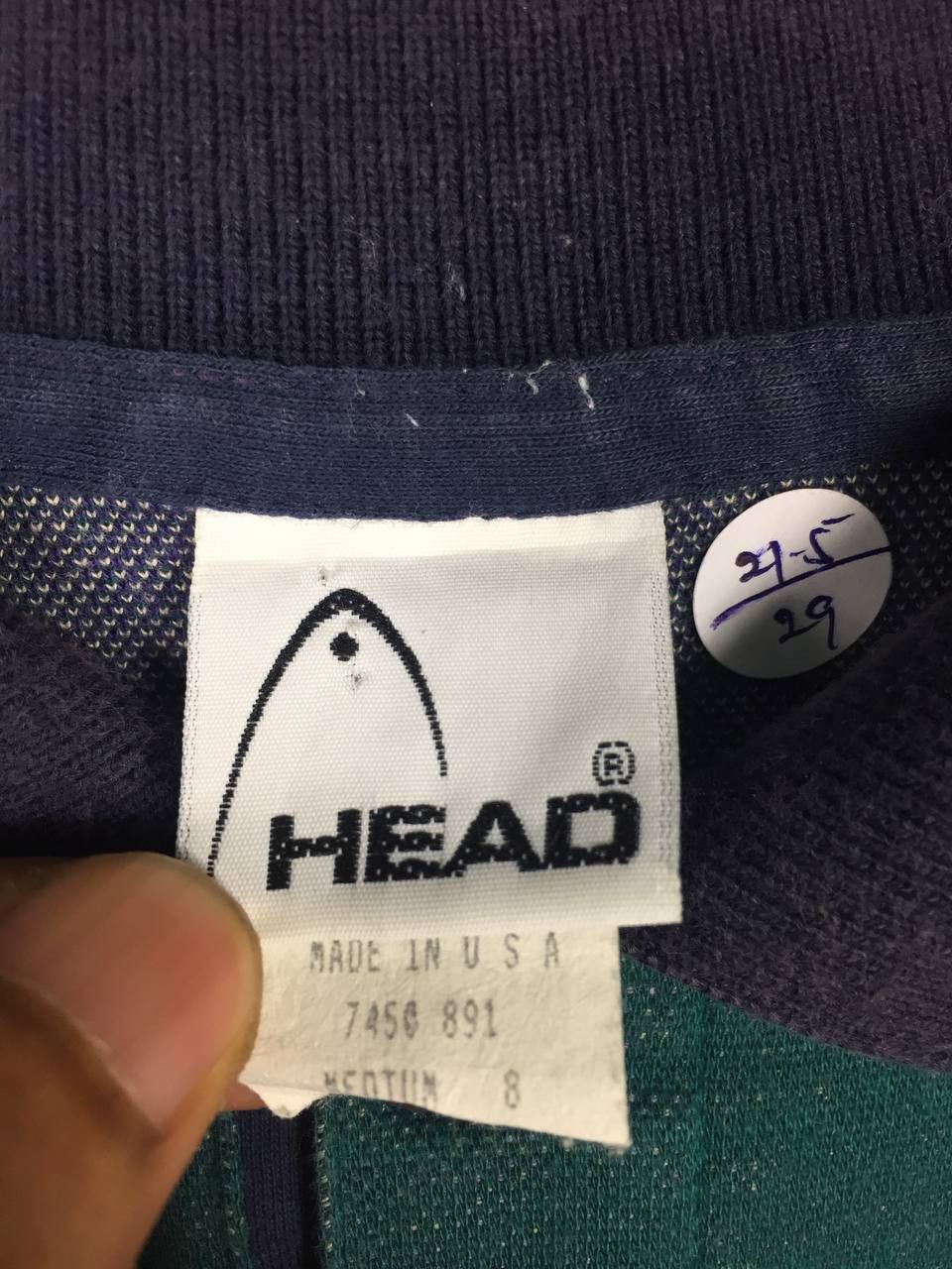Vintage Vtg HEAD Tennis Brand Aztec Native Style Polo Tee Size US M / EU 48-50 / 2 - 10 Thumbnail