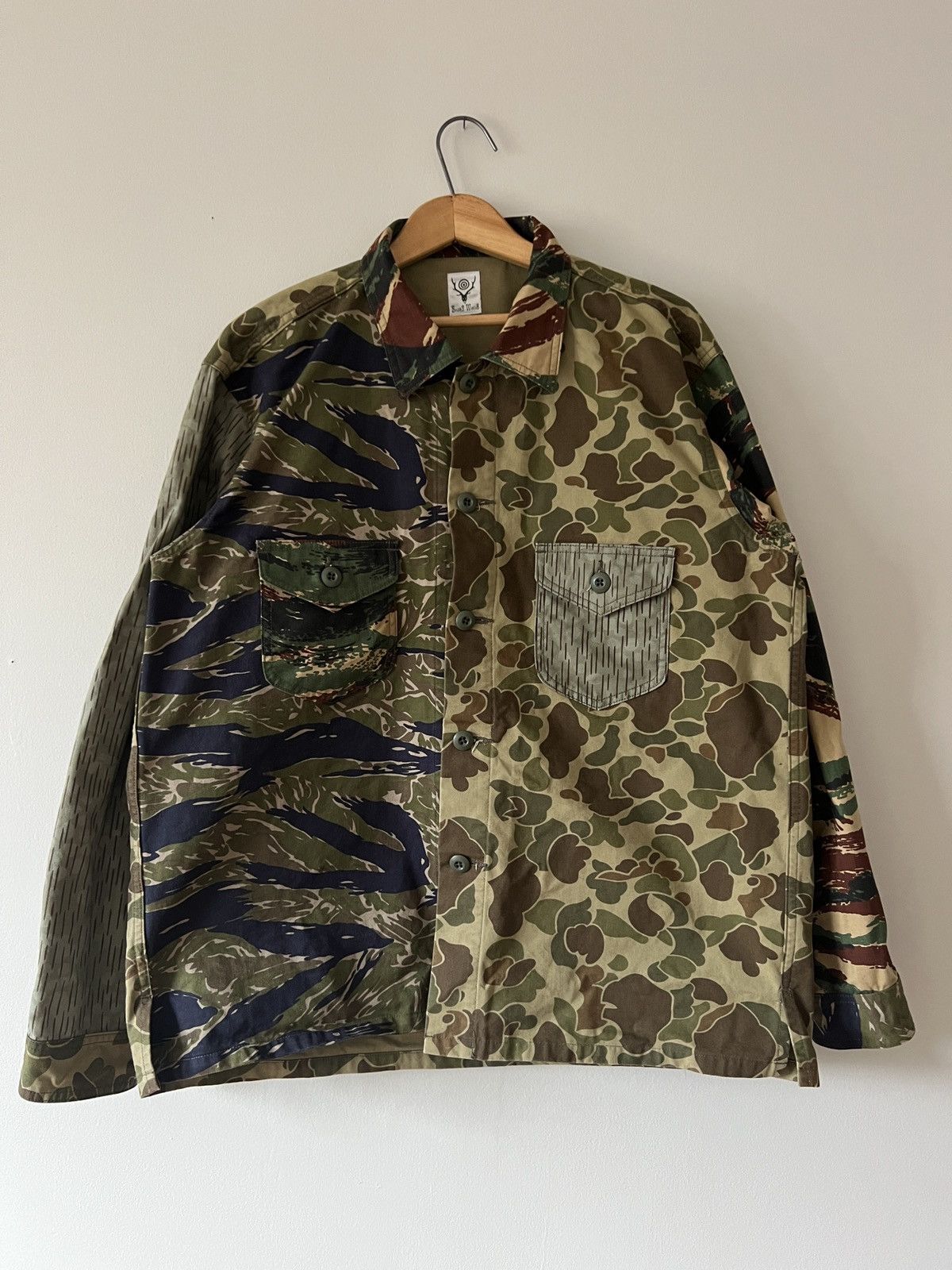 Japanese Brand × Nepenthes × South2 West8 SS21, Smokey Shirt