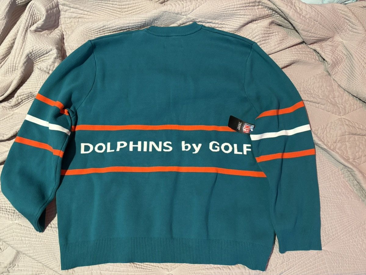 Golf Wang × NFL Dolphins Jacquard Sweater Size US XXL / EU 58 / 5 - 2 Thumbnail