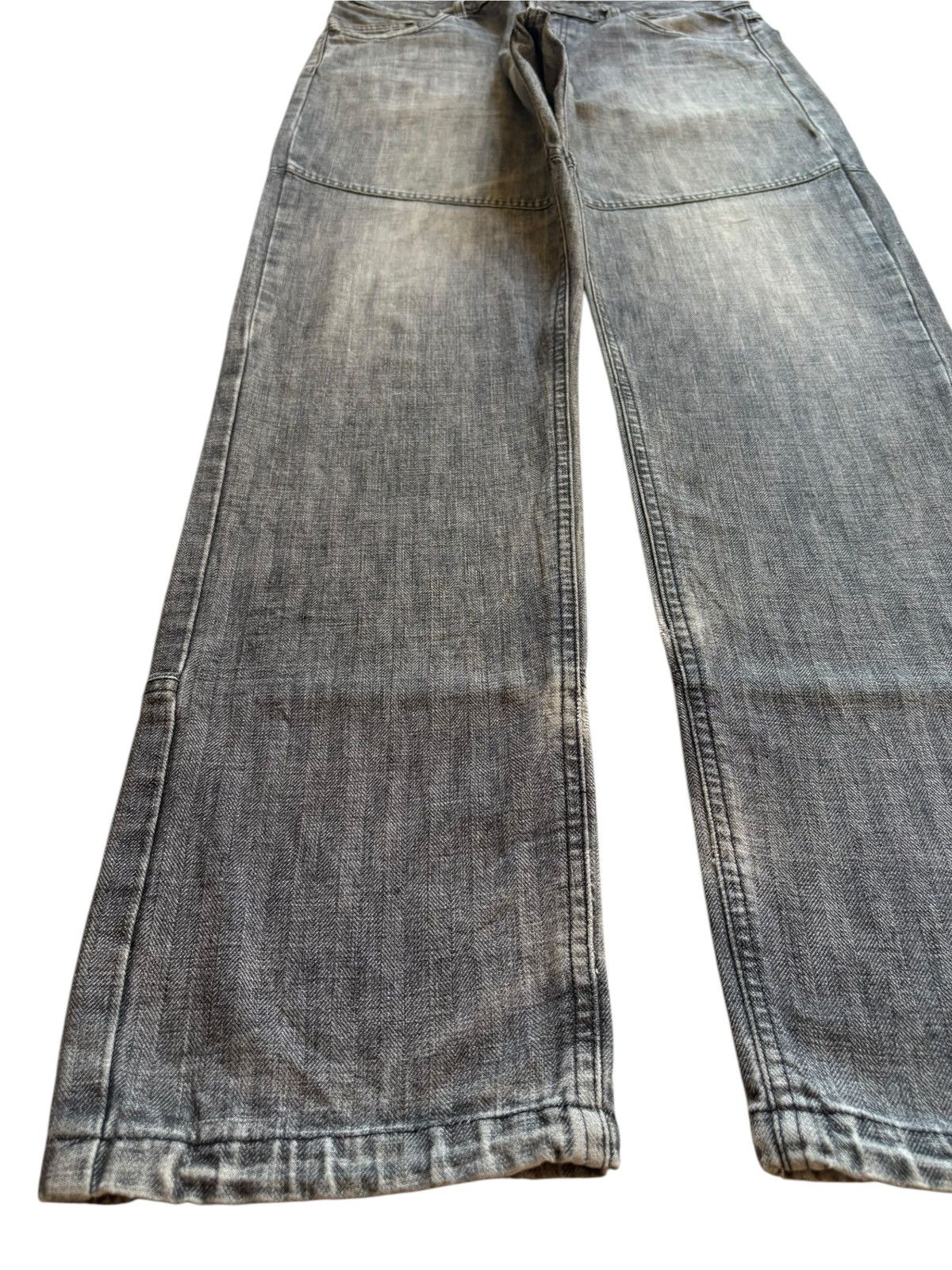 Japanese Brand Vintage Japanese Brand Mud Wash Tactical Distressed Jeans Size US 32 / EU 48 - 6 Thumbnail