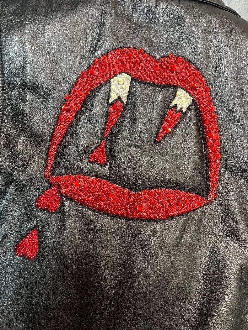 Saint Laurent Paris Saint Laurent Paris L17 Bloodtooth Leather Jacket-2506 Size US S / EU 44-46 / 1 - 4 Thumbnail