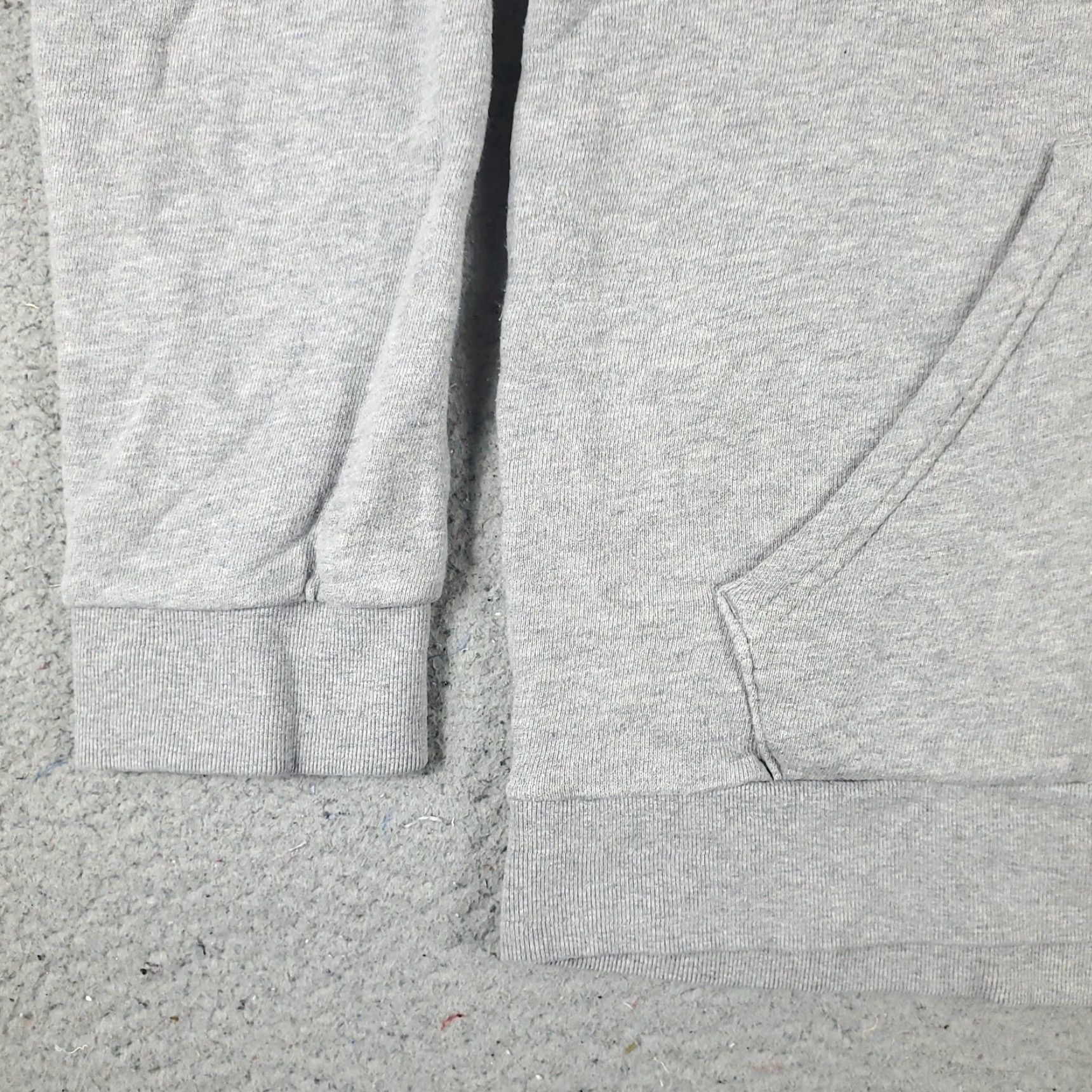 Adidas Adidas Hoodie Mens Small Gray Casual Pullover Sweatshirt Long Sleeve Mock Neck Size US S / EU 44-46 / 1 - 3 Thumbnail