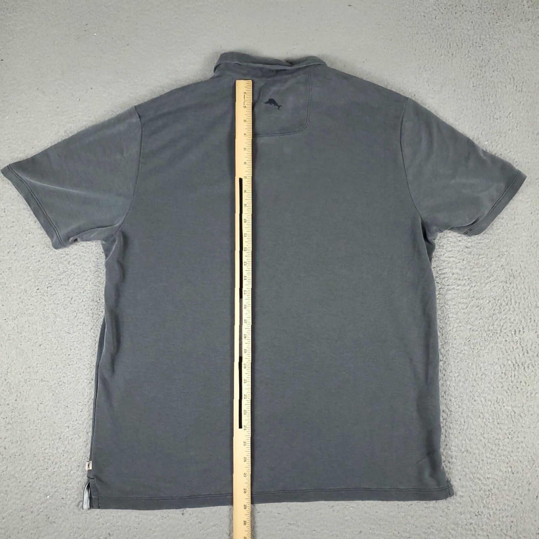 Tommy Bahama Tommy Bahama Polo Shirt Mens XL Gray Casual Short Sleeve Polo Shirt XL Mens Gray Size US XL / EU 56 / 4 - 3 Thumbnail