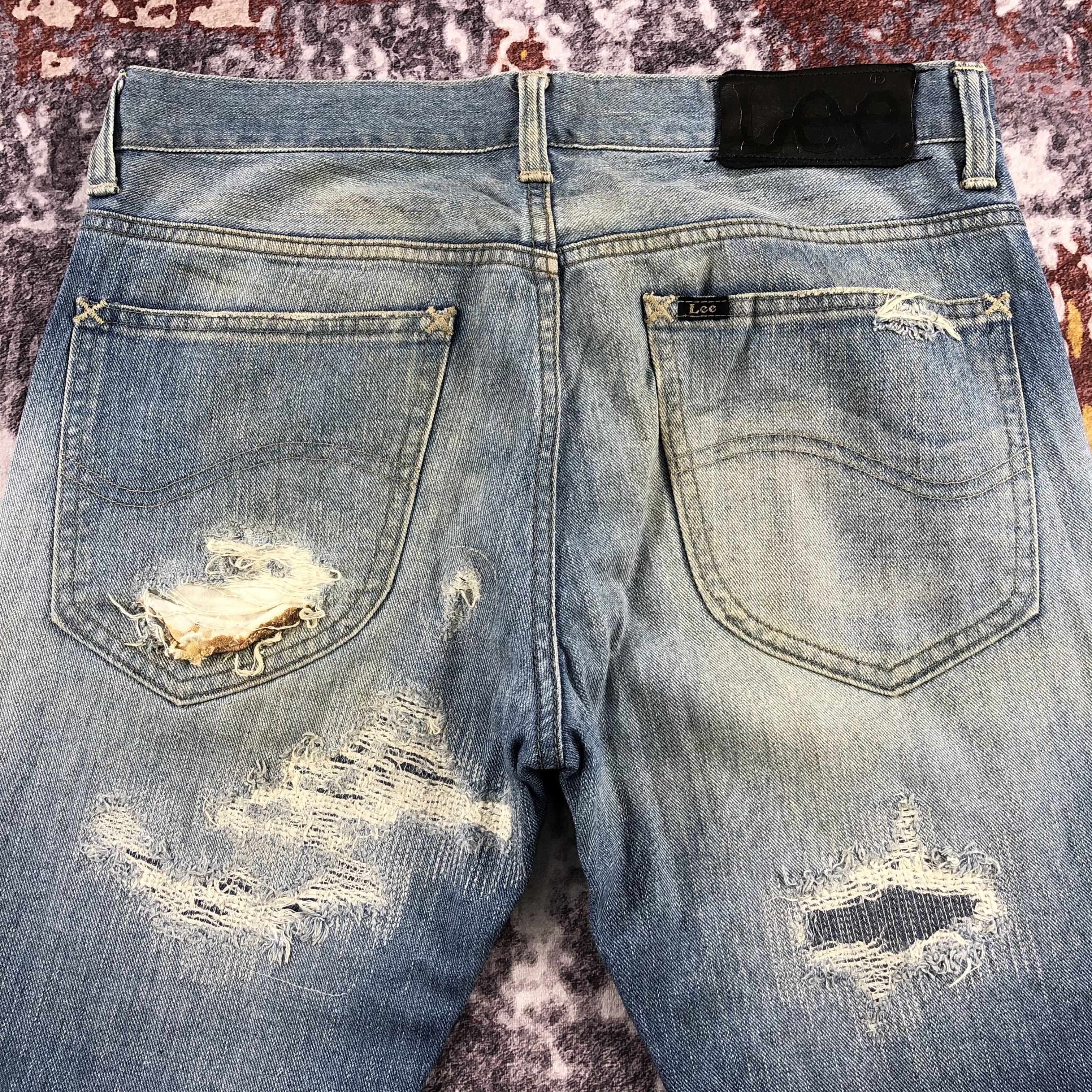 Lee × Vintage Vintage Light Wash Lee Jeans-JM2147 Size US 33 - 4 Thumbnail