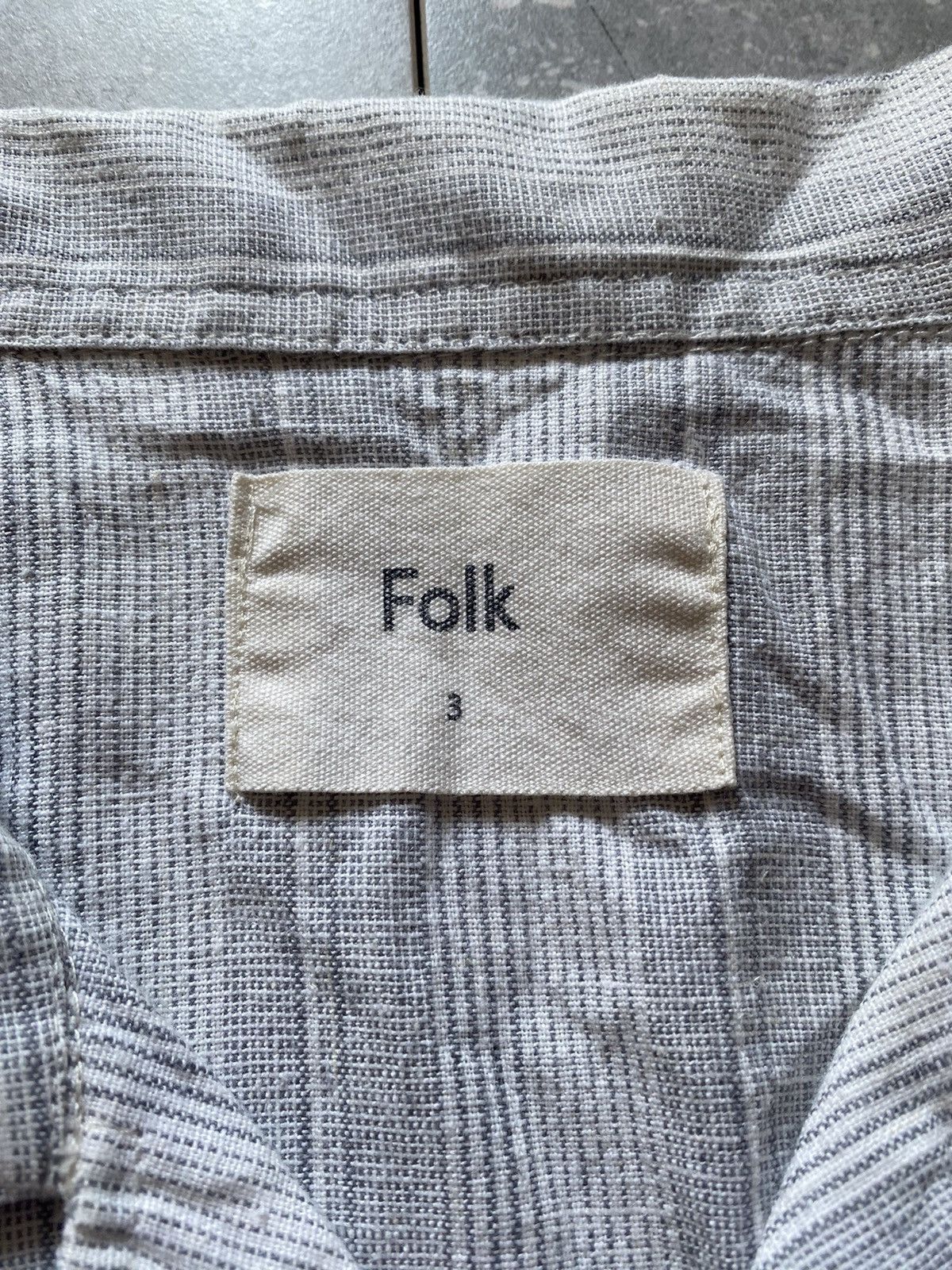 Folk Folk Linen Cotton Short Sleeve Button-Ups Shirt Size US M / EU 48-50 / 2 - 5 Thumbnail