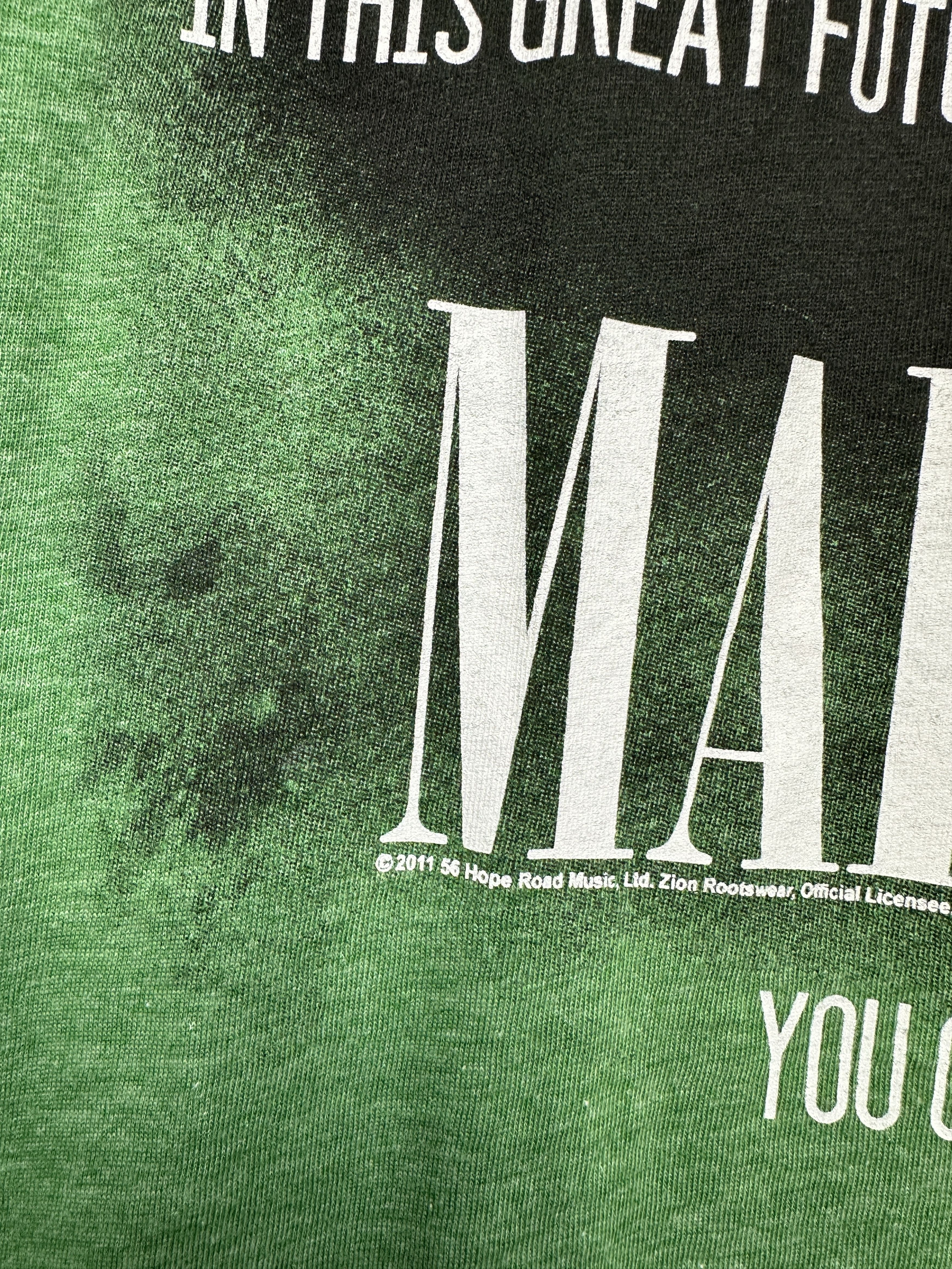 Bob Marley Bob Marley 2011 Vintage Mens T-Shirt Size US S / EU 44-46 / 1 - 4 Thumbnail