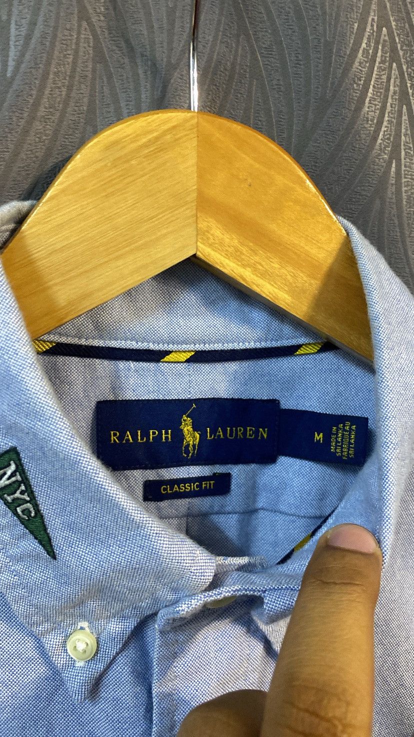 Polo Ralph Lauren × Vintage (RARE)POLO RALPH LAUREN BULLDOG OVP SHIRT MEDIUM Size US M / EU 48-50 / 2 - 5 Thumbnail