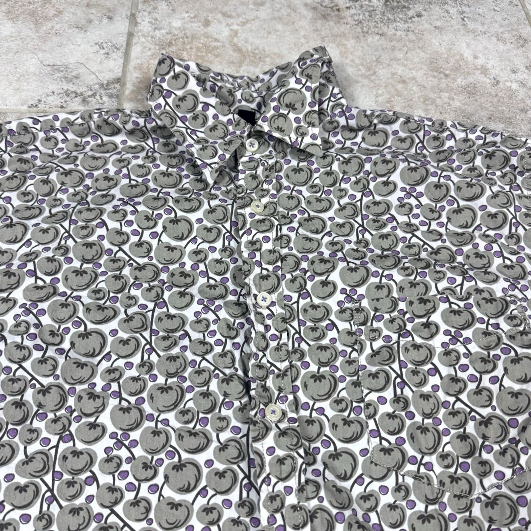 Boden Boden Shirt Mens Large Long Sleeve Casual Button Up All Over Print Brown Floral Size US L / EU 52-54 / 3 - 2 Thumbnail