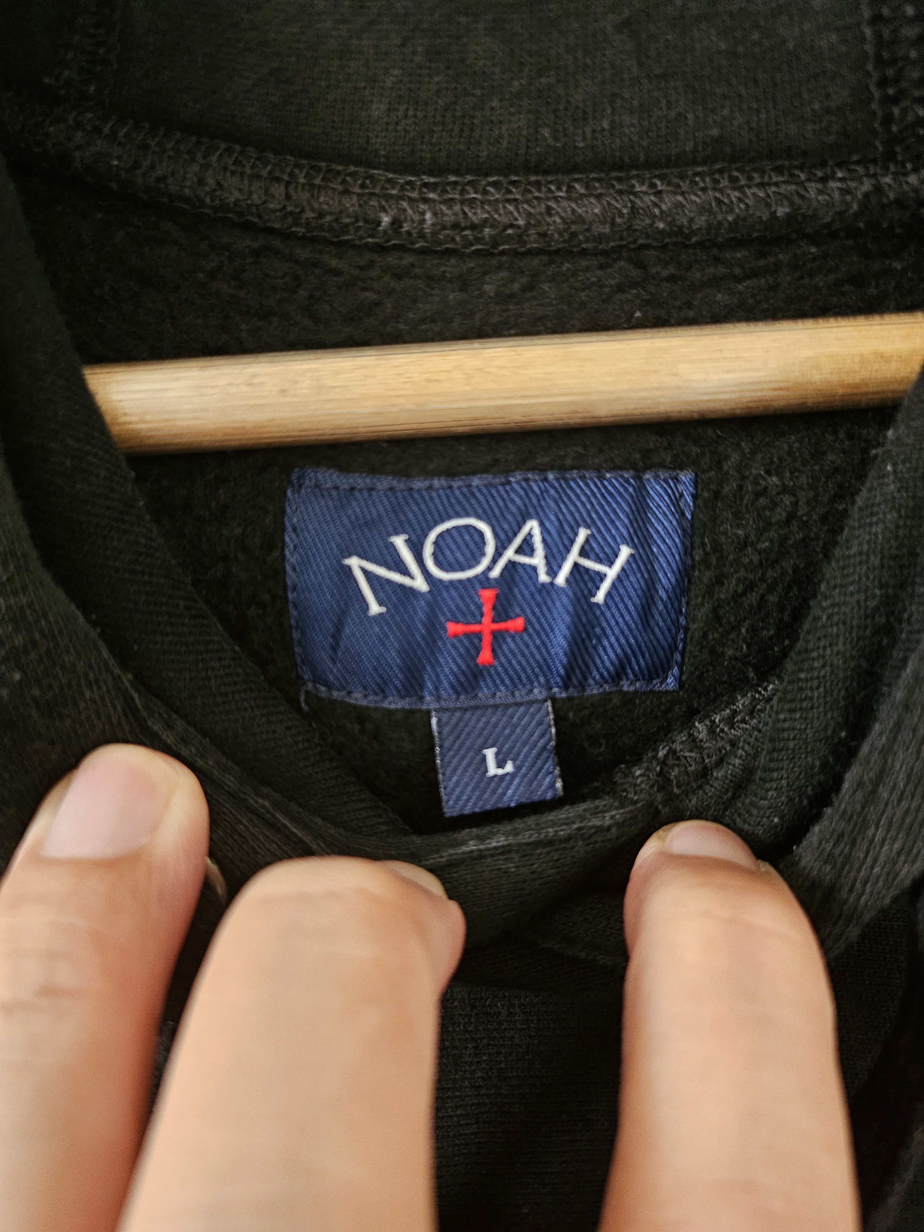 Noah Hoodie NOAH Embroidered Rose Logo Size US L / EU 52-54 / 3 - 3 Thumbnail