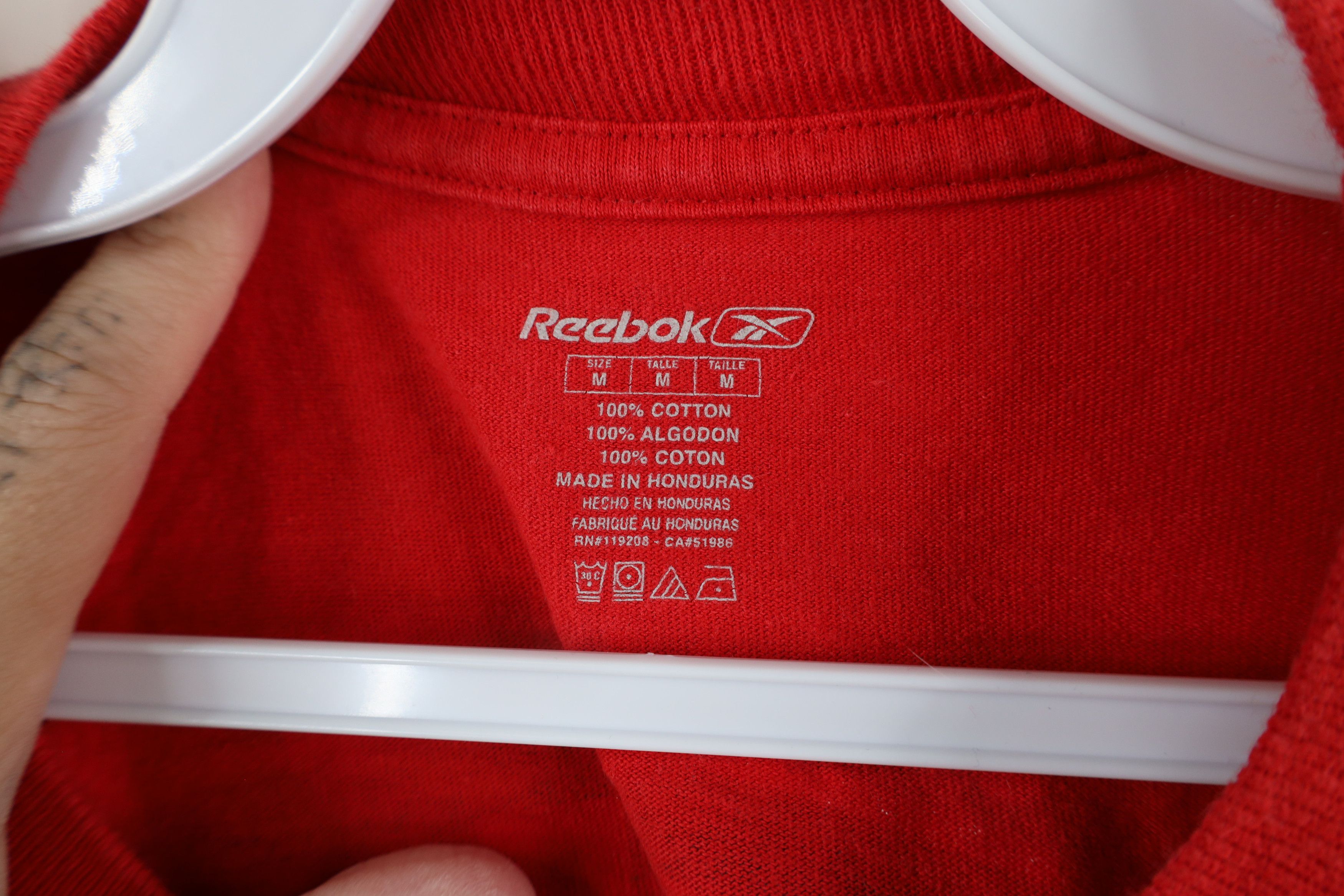 Reebok × Vintage Vintage Reebok Stanley Cup Champs Detroit Red Wings T-Shirt Size US M / EU 48-50 / 2 - 8 Thumbnail