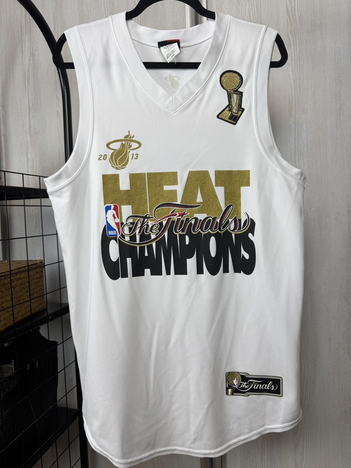 Majestic Majestic #11 Andersen 2013 NBA Champions Miami Heat Jersey Size US M / EU 48-50 / 2 - 2 Thumbnail