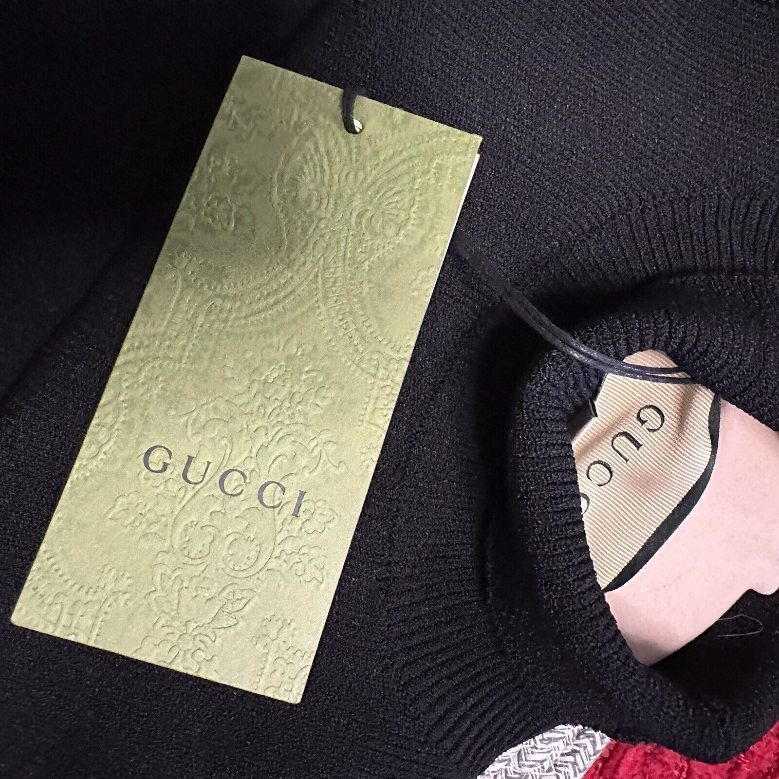 Gucci NWT GUCCI TOP BLACK LOGO RIBBED VEST SZ M 100% Authentic Size M / US 6-8 / IT 42-44 - 9 Thumbnail