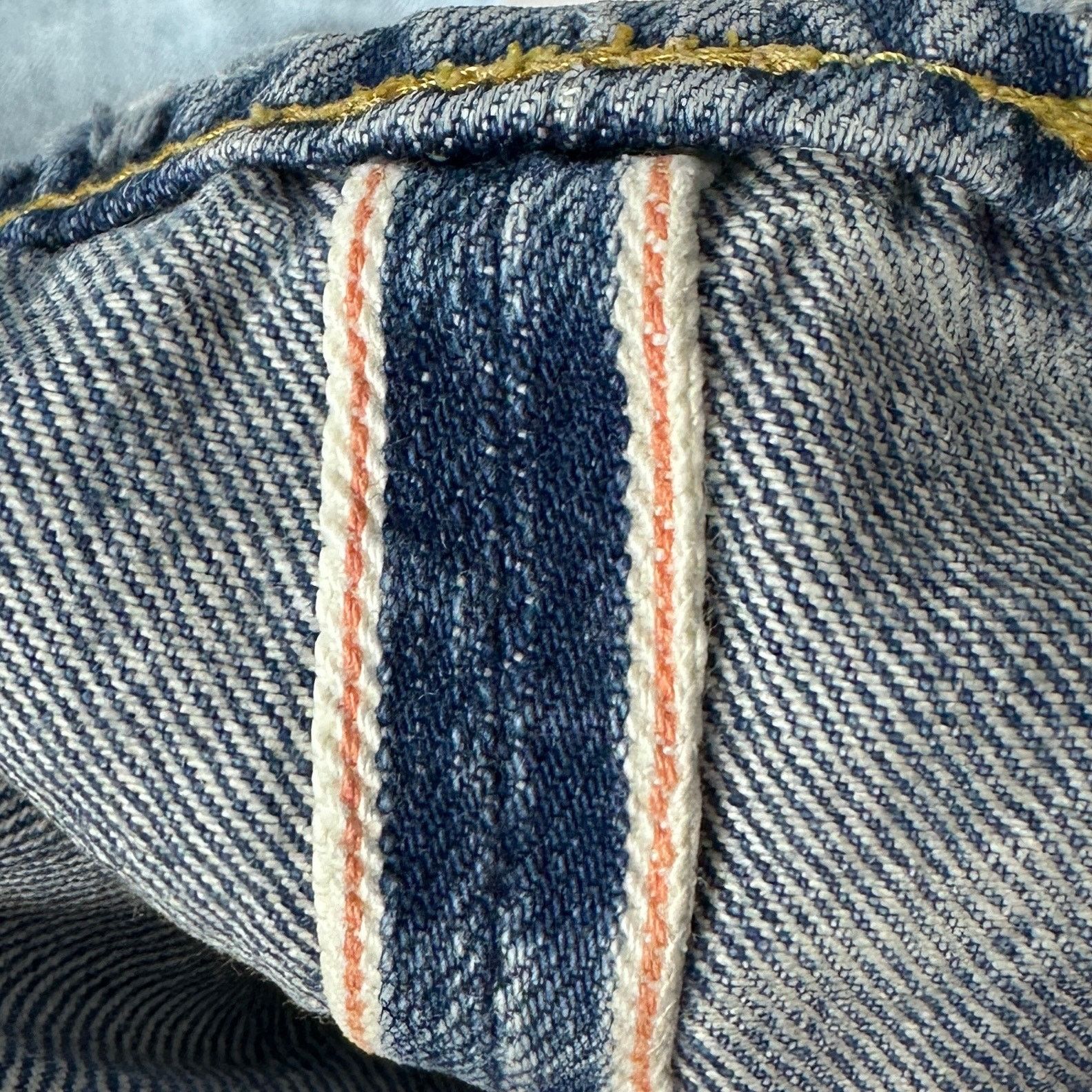 Hysteric Glamour Selvedge Repaired Light Wash Denim Size US 28 / EU 44 - 14 Thumbnail