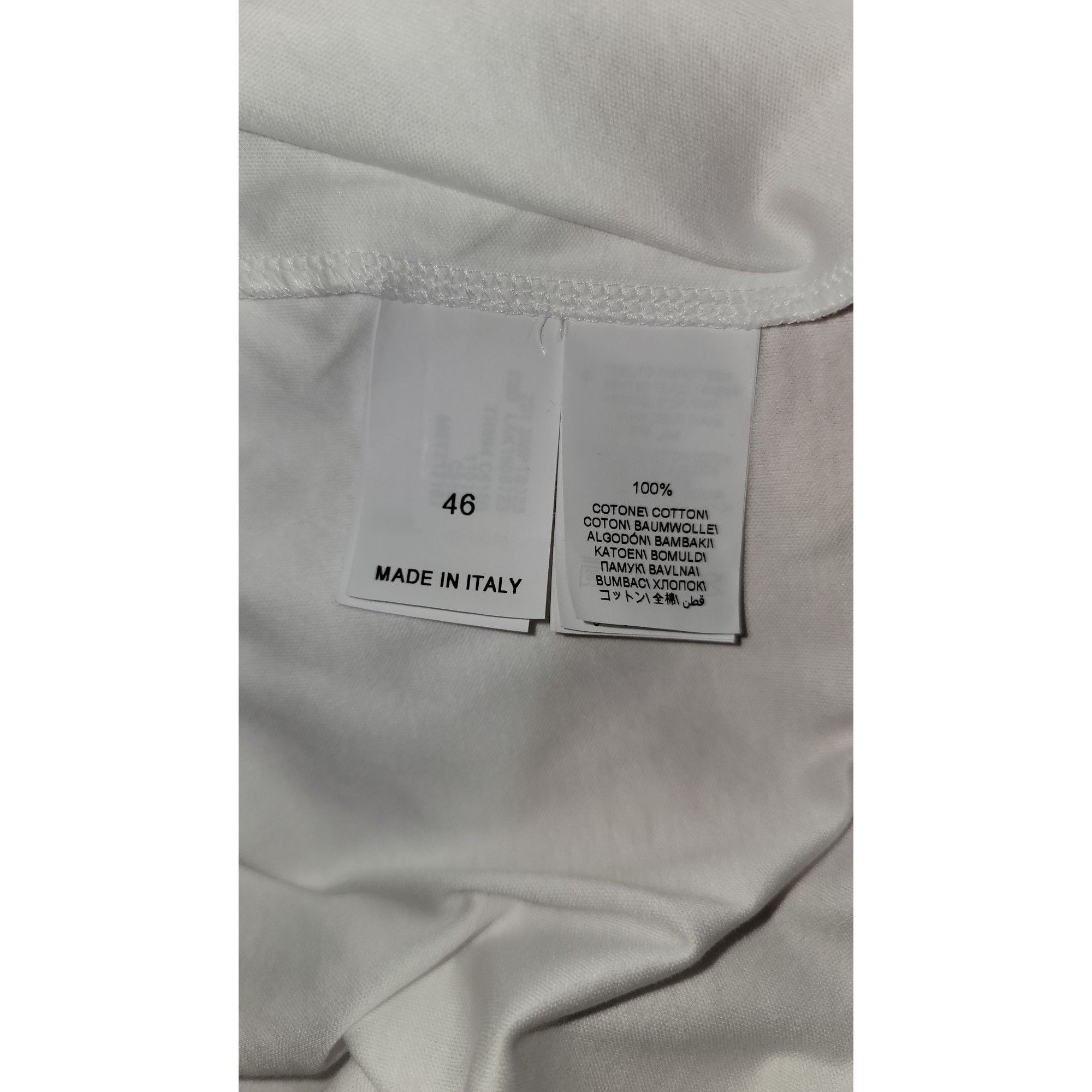 Brunello Cucinelli Brunello Cucinelli Slim-Fit White Cotton-Jersey T-Shirt Size Size US M / EU 48-50 / 2 - 4 Thumbnail