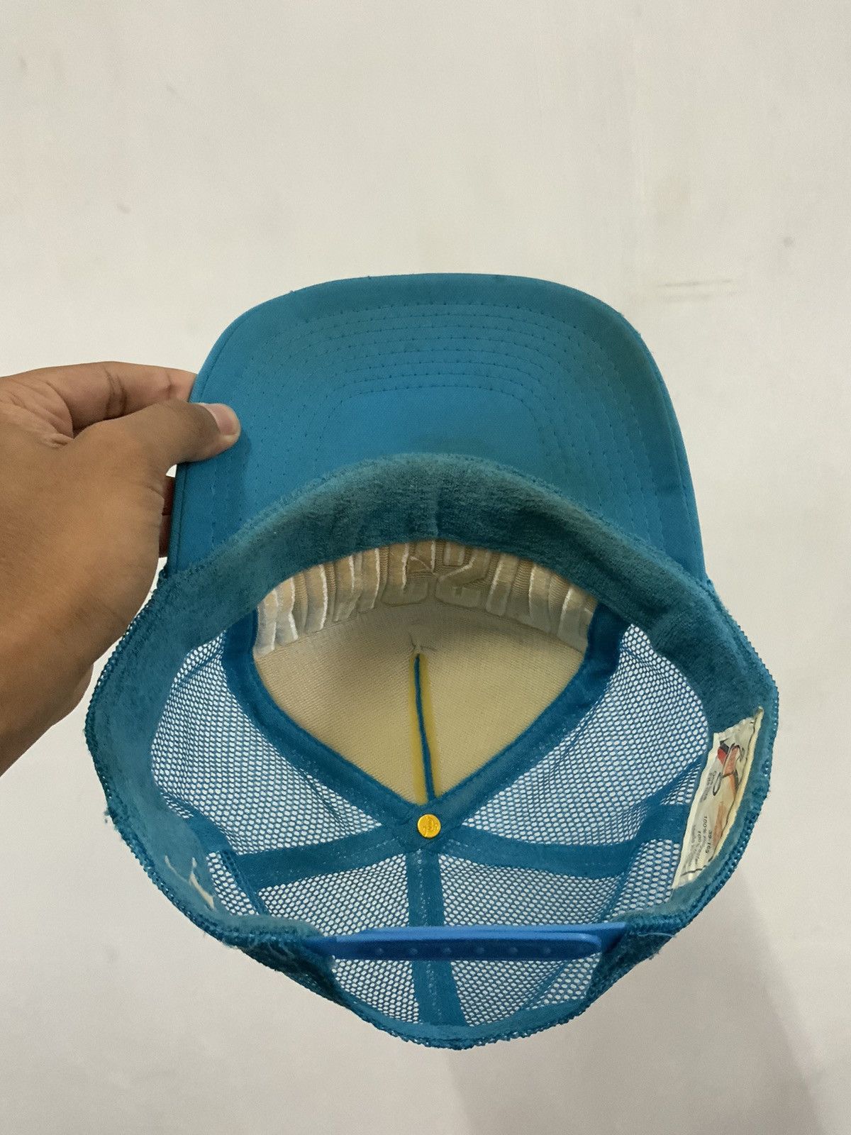Japanese Brand King Size Embroidered Otto Trucker Hat Size ONE SIZE - 8 Thumbnail