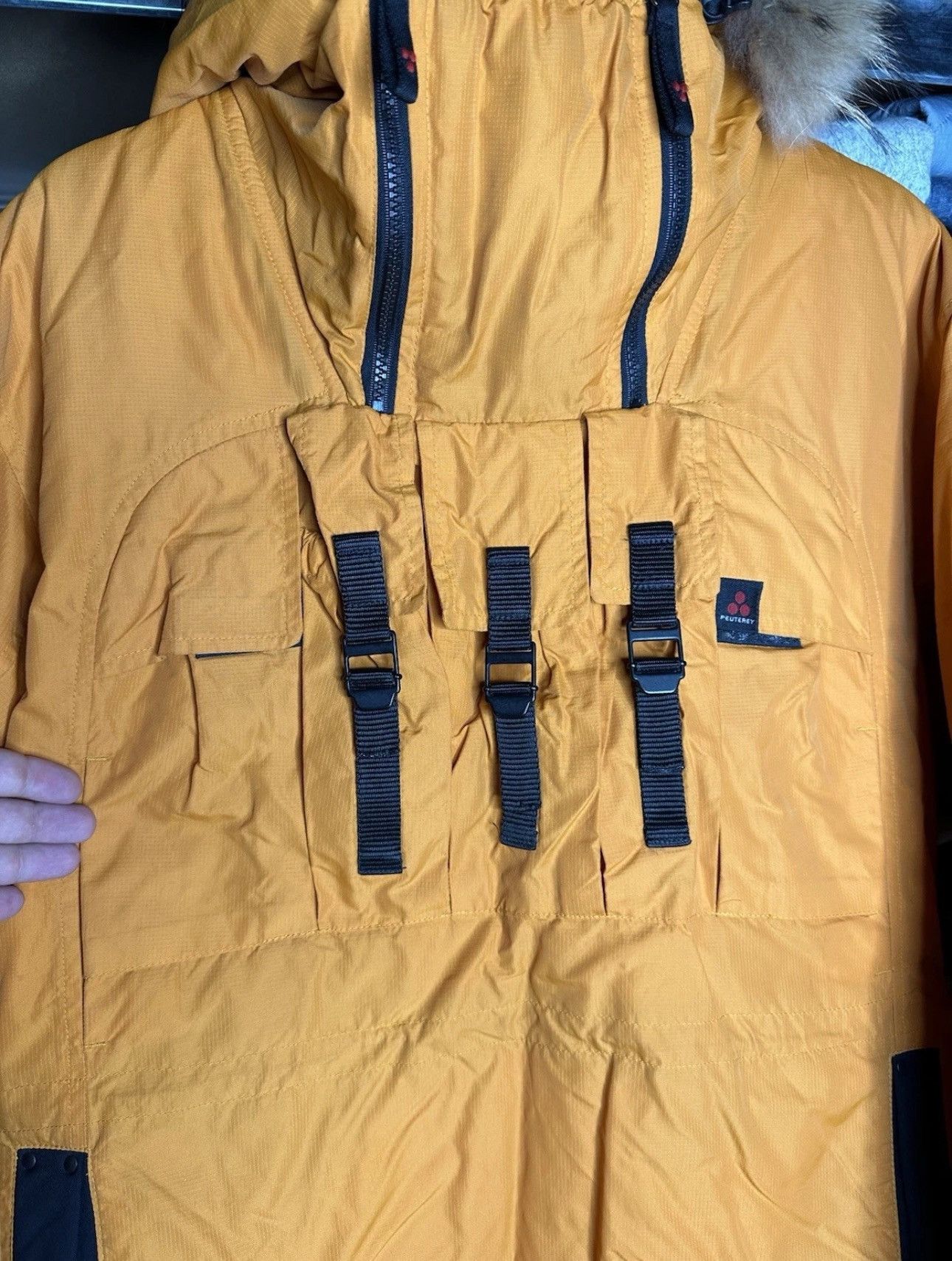 Peuterey Peuterey Fur Hood Tech Unisex Anorak Parka Jacket IT 44 Size US S / EU 44-46 / 1 - 3 Thumbnail