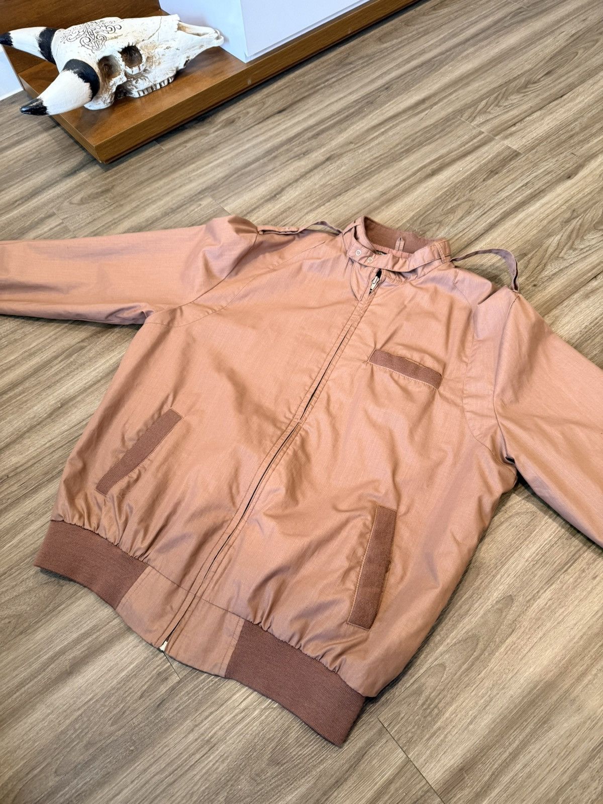 Field & Stream Vintage Field & Stream Light Bomber Jacket 80s Size US XL / EU 56 / 4 - 3 Thumbnail