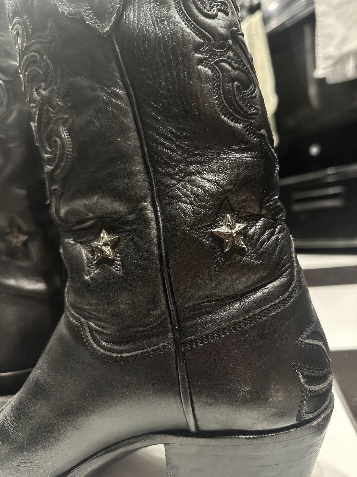 Chrome Hearts Chrome Hearts Cowboy Western Boots Size US 7.5 / IT 37.5 - 8 Thumbnail