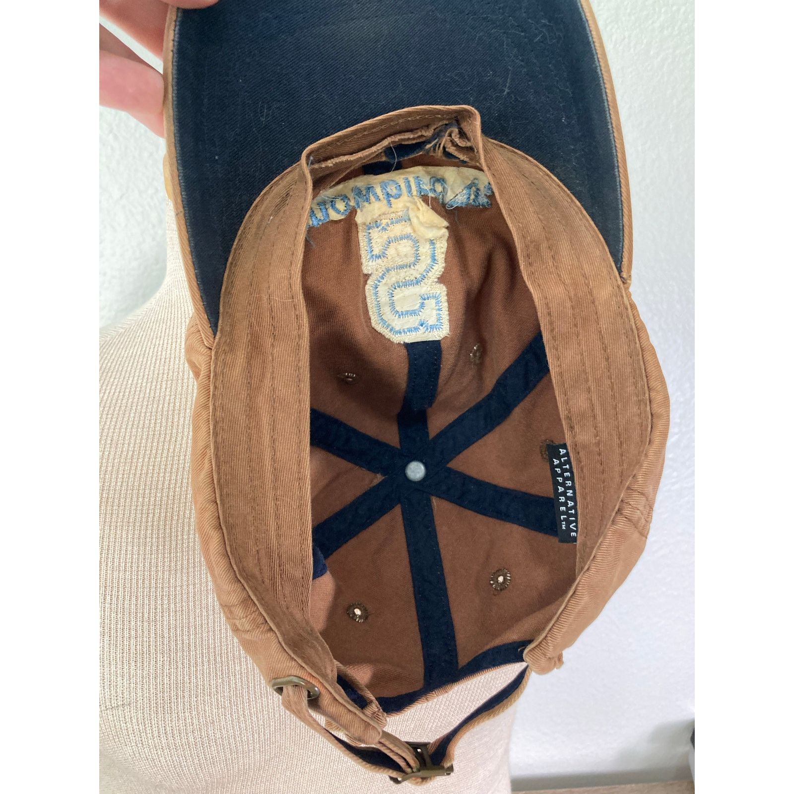 Other Snowbird "S" Embroidered Brown/Blue Adjustable Dad Hat Size ONE SIZE - 8 Thumbnail