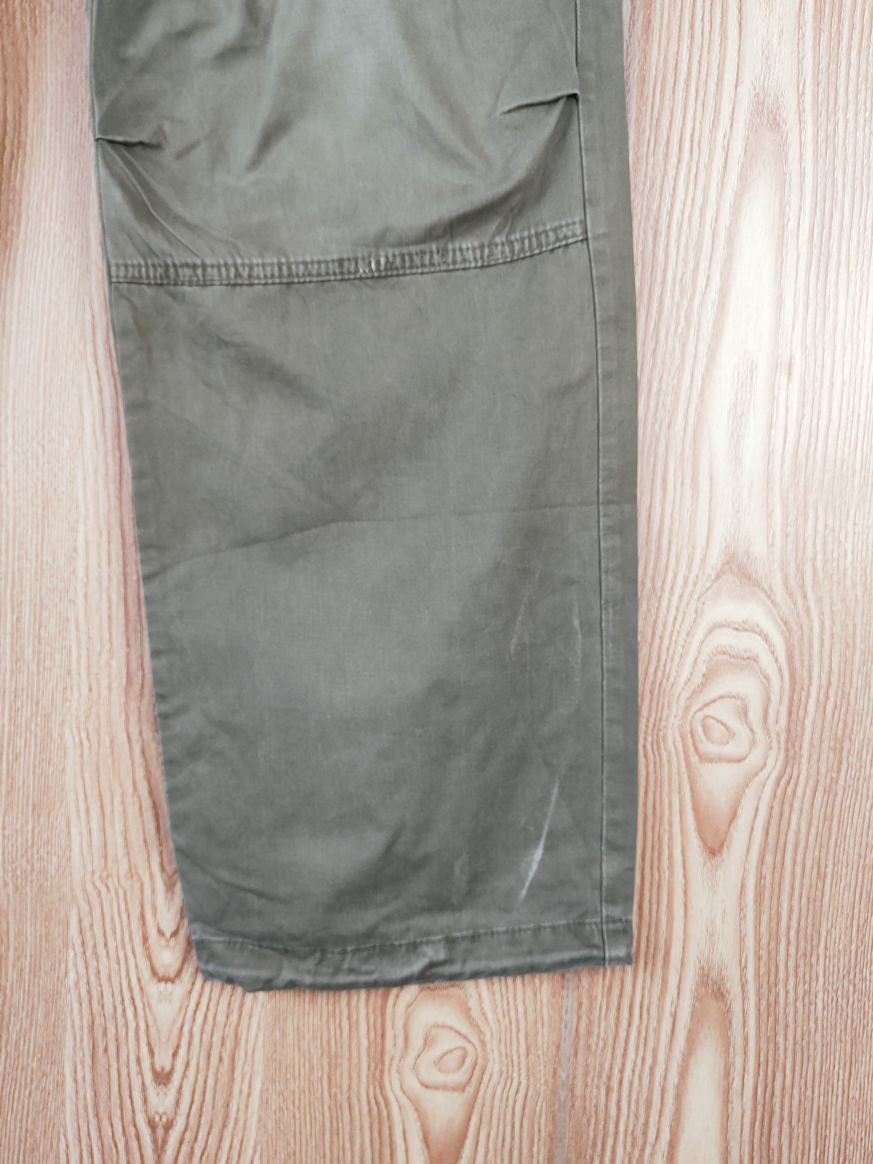 Japanese Brand Uniqlo Green Multipocket Tactical Cargo Pants #W207 Size US 32 / EU 48 - 6 Thumbnail