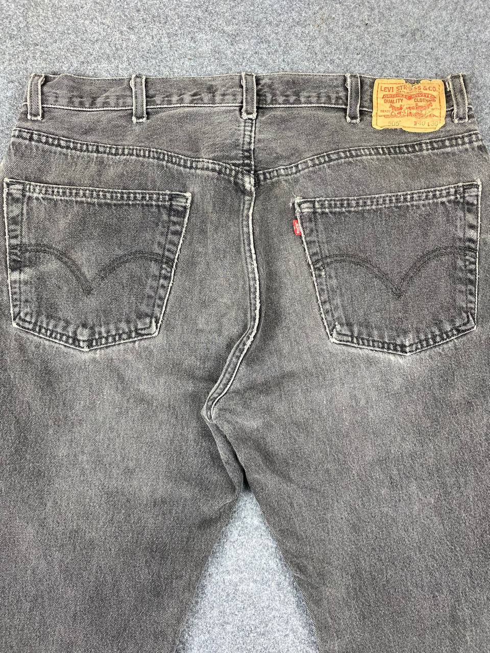 Levi's vintage levis 505 regular fit distressed denim nice design Size US 38 / EU 54 - 2 Thumbnail