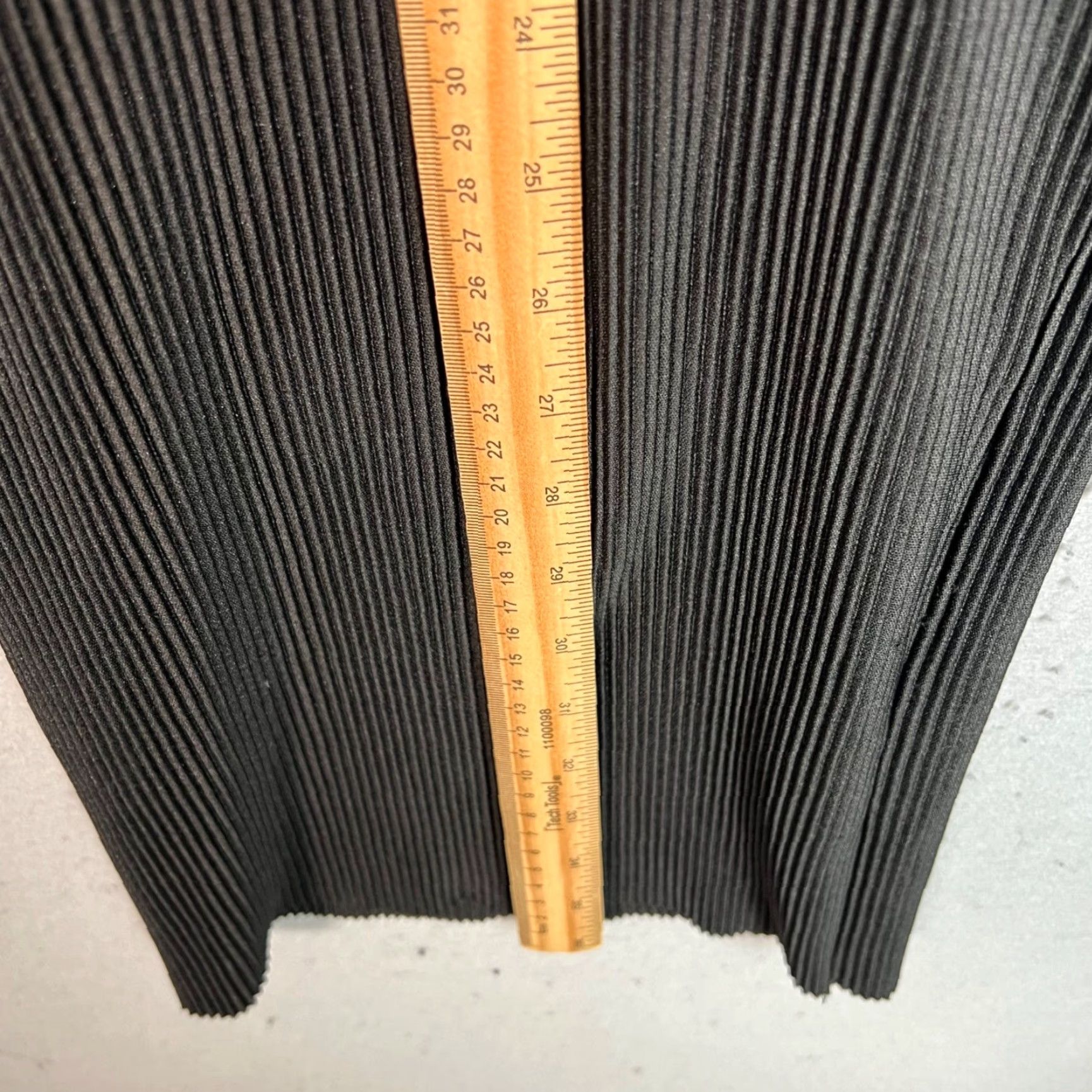 Vintage All:Row Black Pleated Wide-Leg Pants Womens Small Size 28" / US 6 / IT 42 - 6 Thumbnail