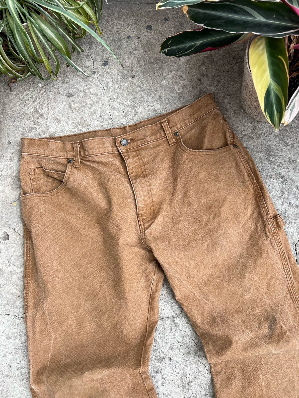 Dickies Vintage Y2K Dickies Faded Work Wear Pants 34x30 Size US 35 - 7 Thumbnail