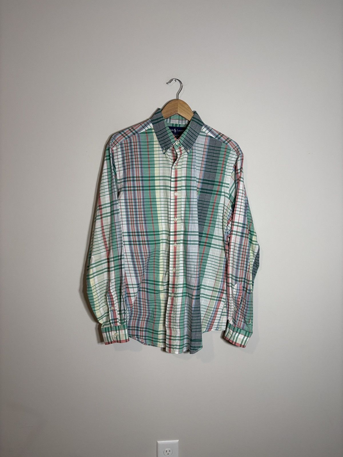 Polo Ralph Lauren Polo Ralph Lauren Plaid Button Down Shirt Large Size US L / EU 52-54 / 3 - 2 Thumbnail
