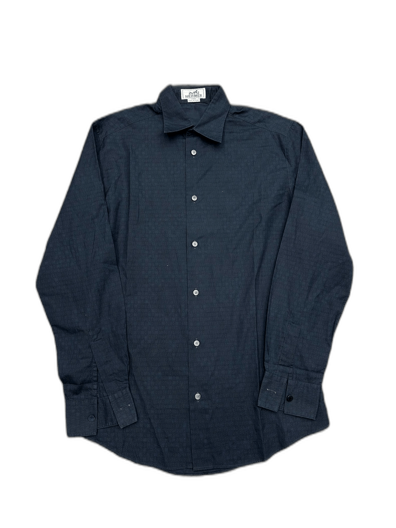 Hermes Hermes Printed Button-Up Shirt Size US M / EU 48-50 / 2 - 1 Thumbnail