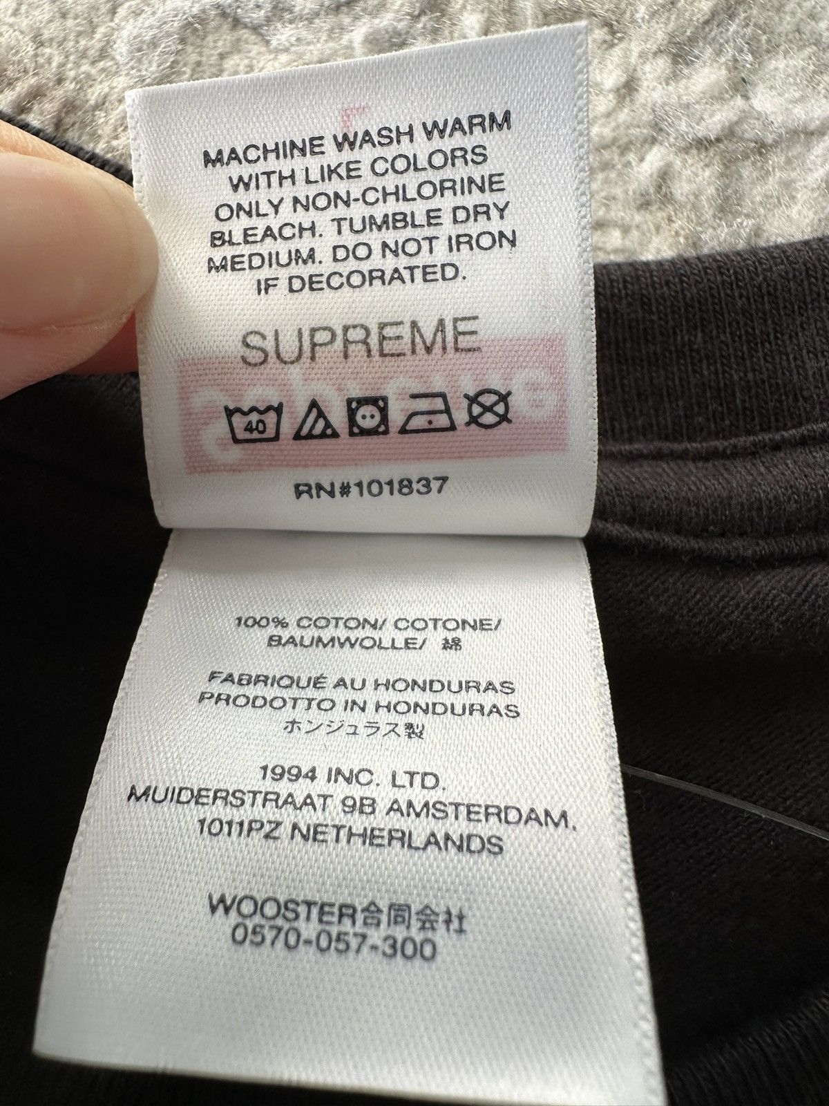 Supreme SUPREME ARABIC BOX LOGO TEE SS26 Size US L / EU 52-54 / 3 - 3 Thumbnail