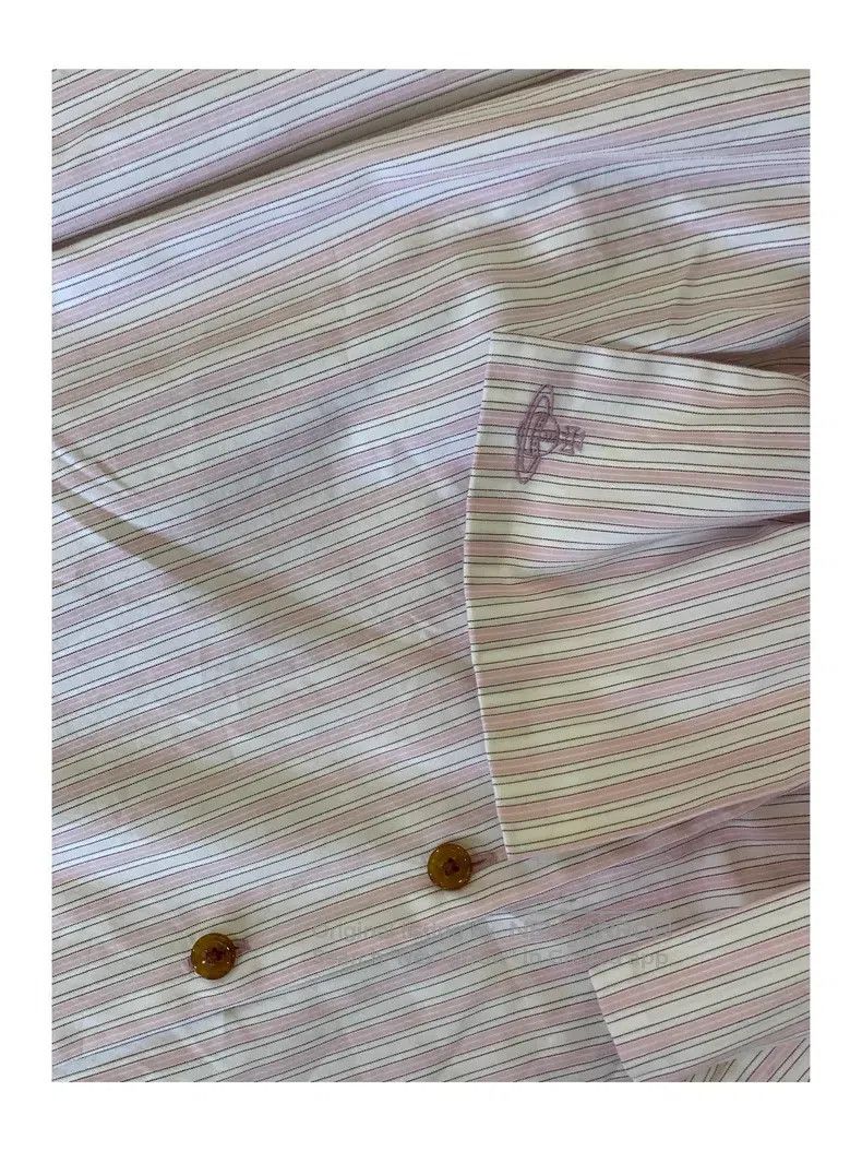 Vivienne Westwood Vivienne Westwood Striped bow long sleeve shirt Size M / US 6-8 / IT 42-44 - 7 Thumbnail