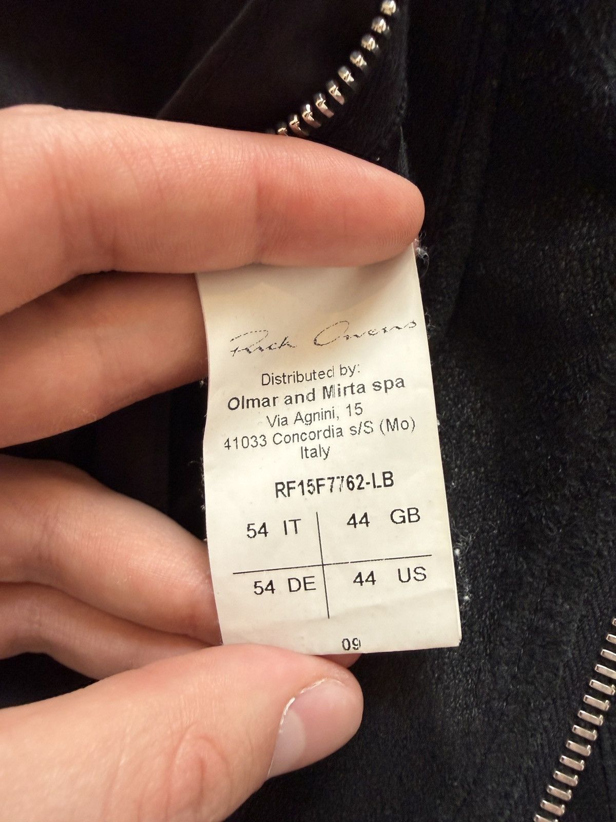 Rick Owens Drkshdw Rick Owens DRKSHDW mollino leather jacket Size US XL / EU 56 / 4 - 4 Thumbnail