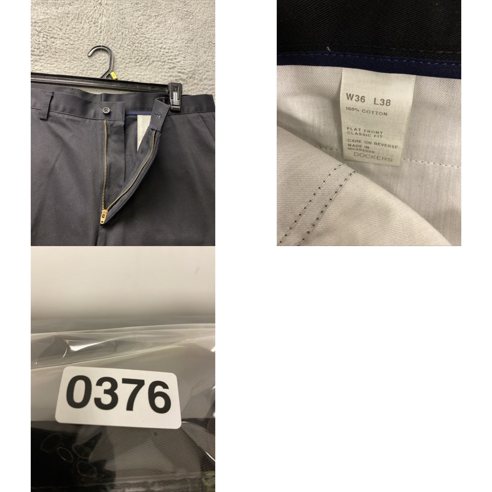 Dockers Dockers Pants Mens W36 L38 Black Straight Leg Office /0376 Size US 36 / EU 52 - 8 Thumbnail