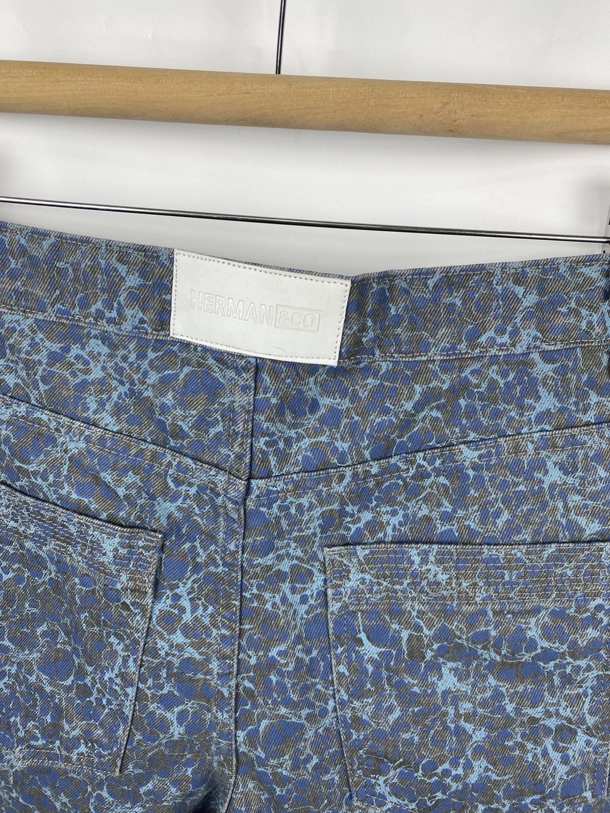 Other Herman&Co Camouflage Blue Denim Jeans Men size M Size US 32 / EU 48 - 10 Thumbnail