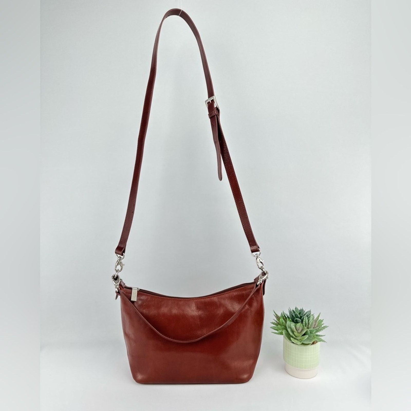 Hobo HOBO INTERNATIONAL Rust Leather Crossbody /handle Bag Size ONE SIZE - 3 Thumbnail