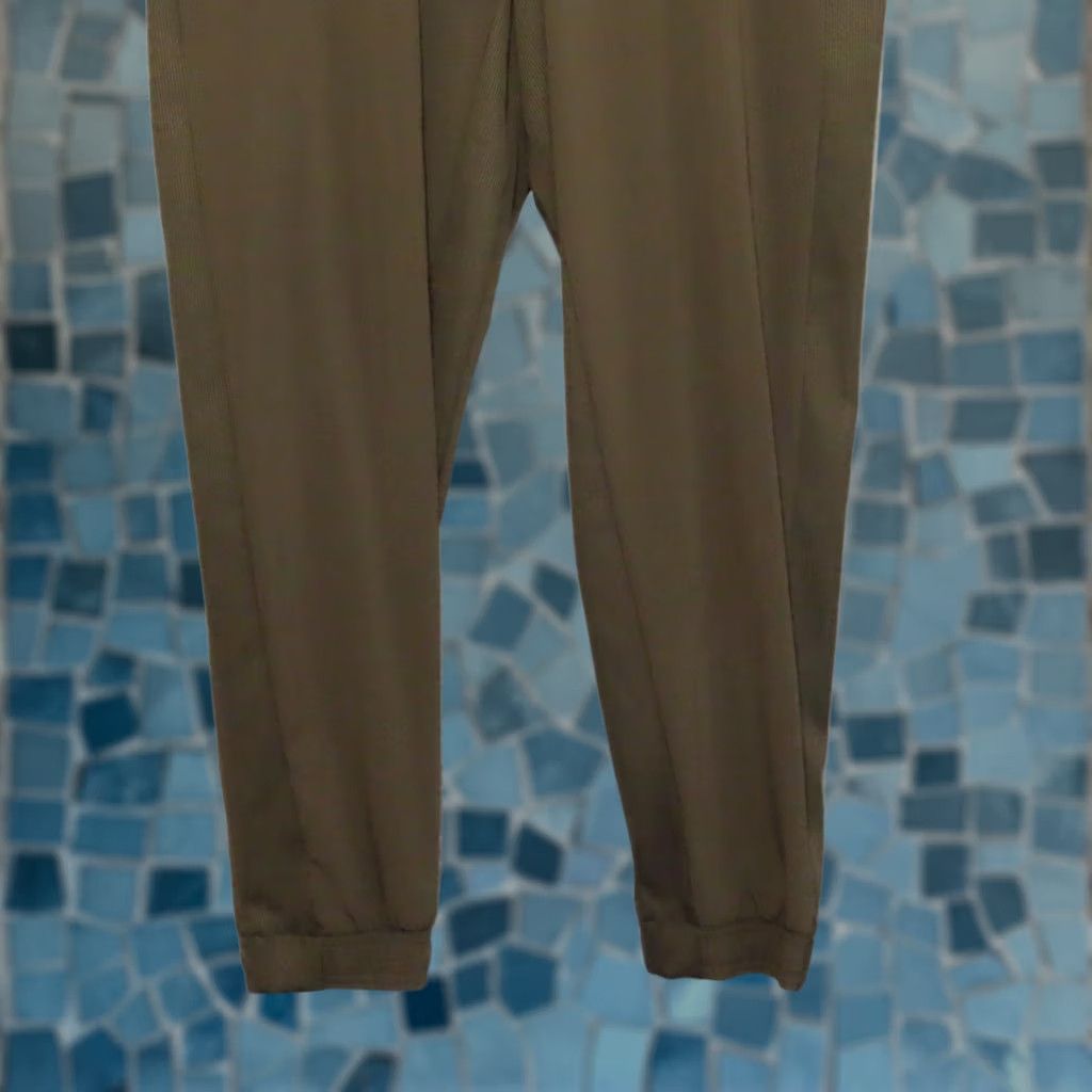 Athleta Athleta Brooklyn Jogger Pants Womens 12 Green Polyester Spandex Pull On Tapered Leg Jogger Athletic Activewear Size 34" / US 12 / IT 48 - 1 Thumbnail
