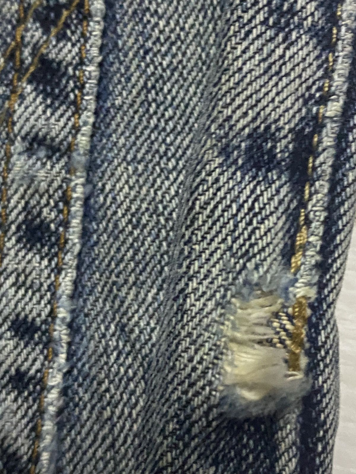 Wrangler Wrangler authentic Western Geams Faded Distressed Loose Jean Size US 30 / EU 46 - 9 Thumbnail