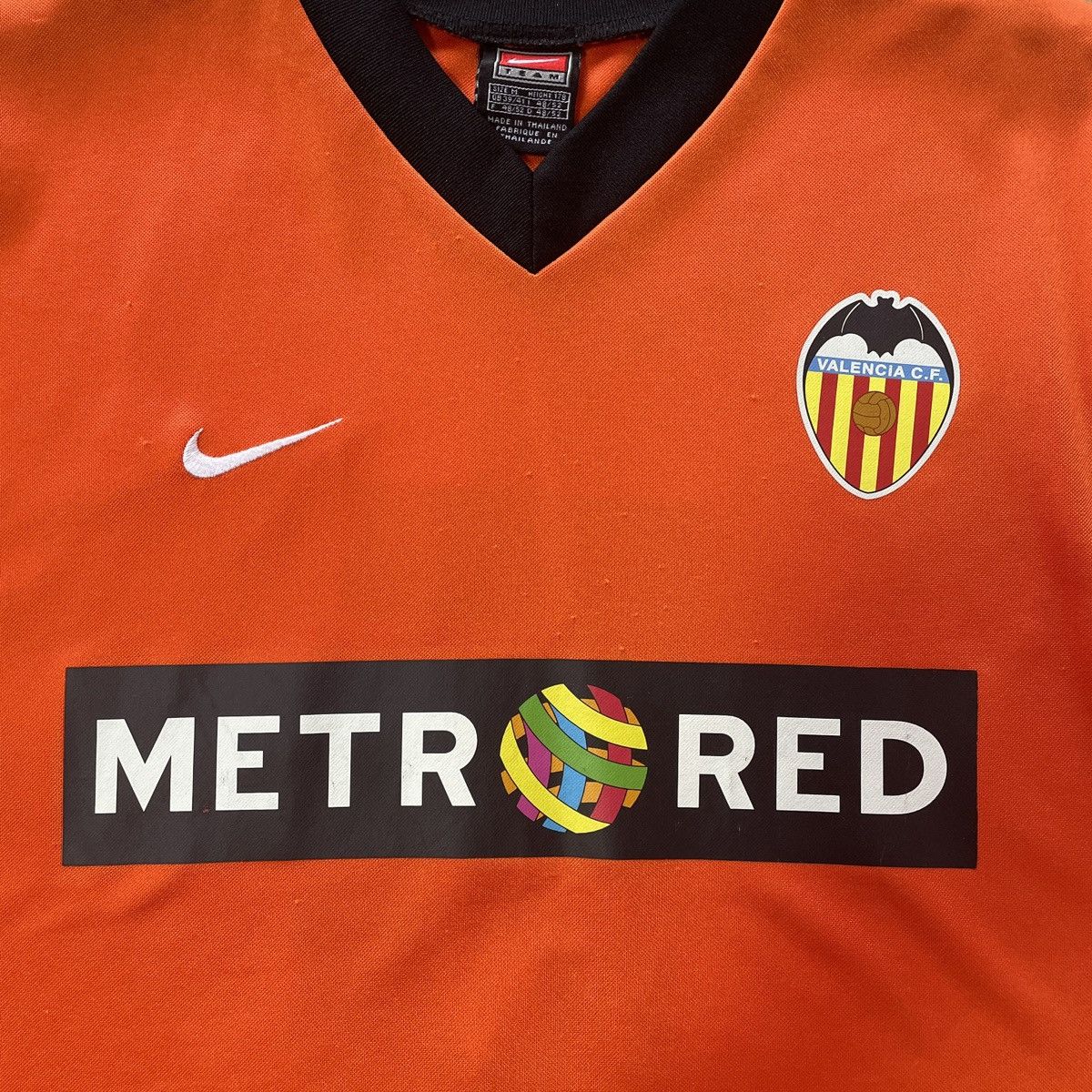 Nike Vintage Valencia Nike Away Miroslav Djukic Jersey 2001/2002 Size US M / EU 48-50 / 2 - 6 Thumbnail
